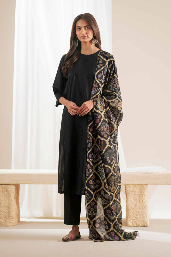 3 Piece - Embroidered Suit - KFS25-109 - for Women - Pret Collection | Nishat | Shop Online