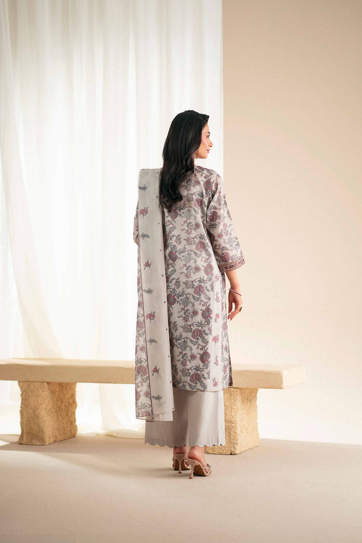 3 Piece - Printed Embroidered Suit - KFS25-115 - for Women - Pret Collection | Nishat | Shop Online