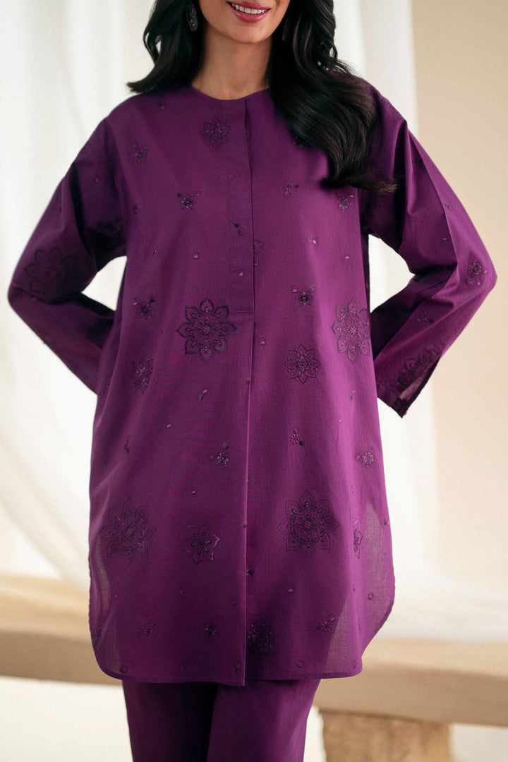 2 Piece - Printed Embroidered Suit - KFS25-119 - for Women - Pret Collection | Nishat | Shop Online