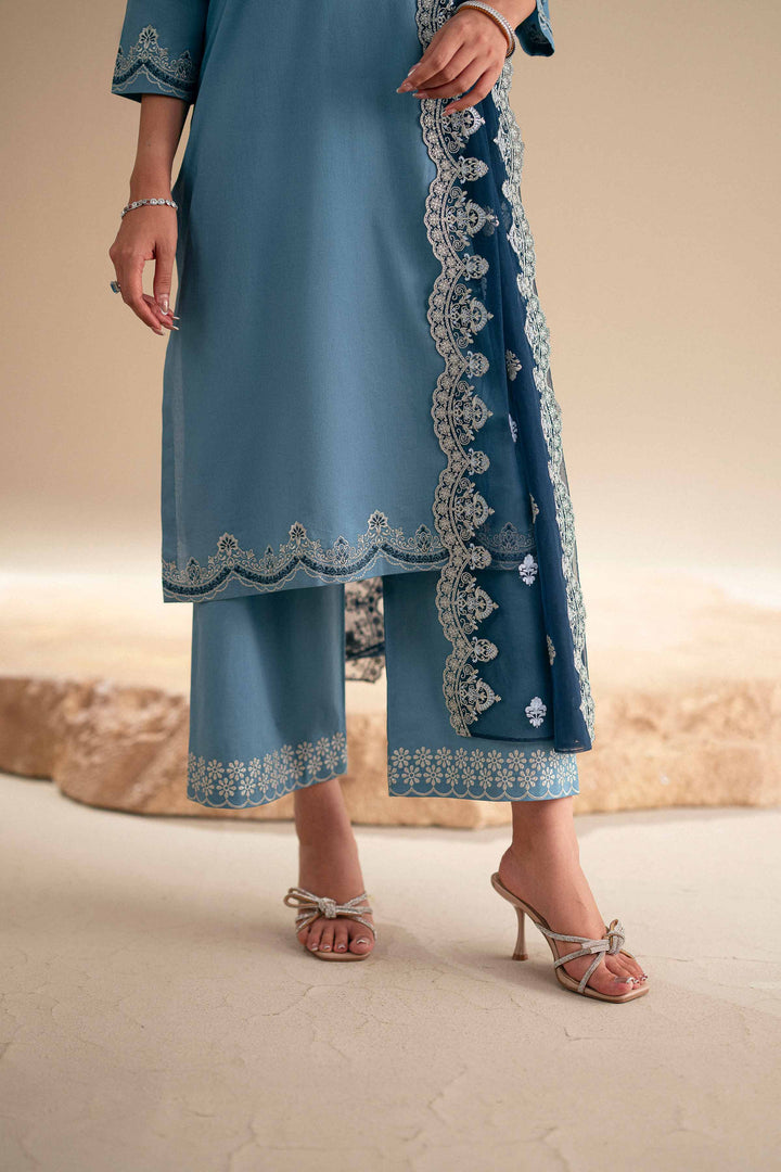 3 Piece - Embroidered Suit - KFS25-122 - for Women - Pret Collection | Nishat | Shop Online