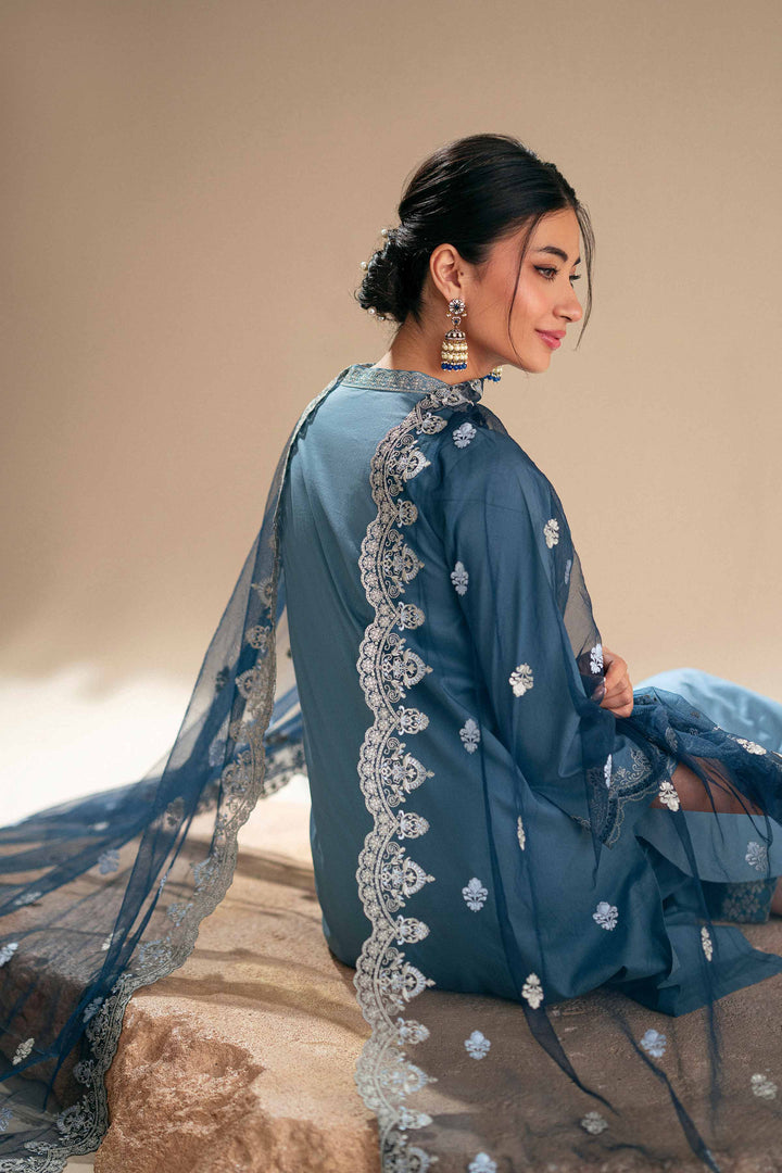 3 Piece - Embroidered Suit - KFS25-122 - for Women - Pret Collection | Nishat | Shop Online