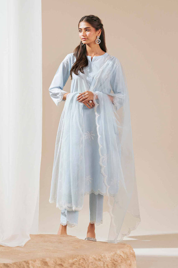 3 Piece - Embroidered Suit - KFS25-125 - for Women - Pret Collection | Nishat | Shop Online