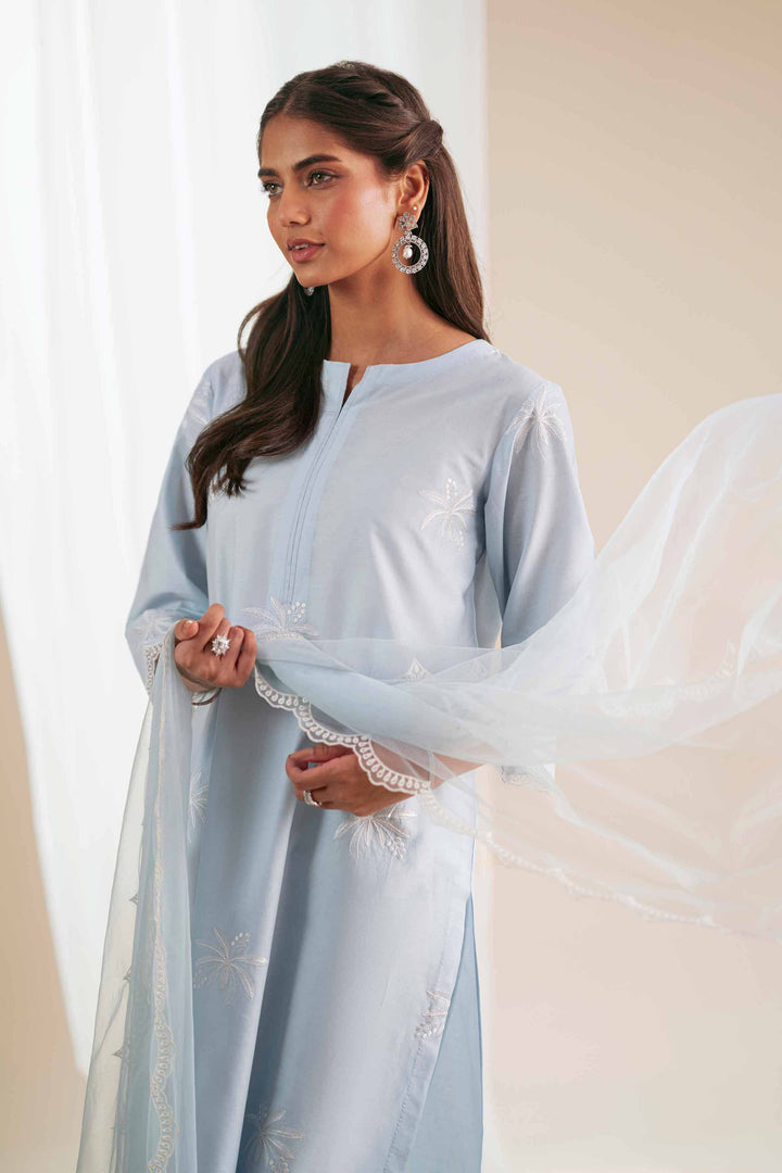 3 Piece - Embroidered Suit - KFS25-125 - for Women - Pret Collection | Nishat | Shop Online