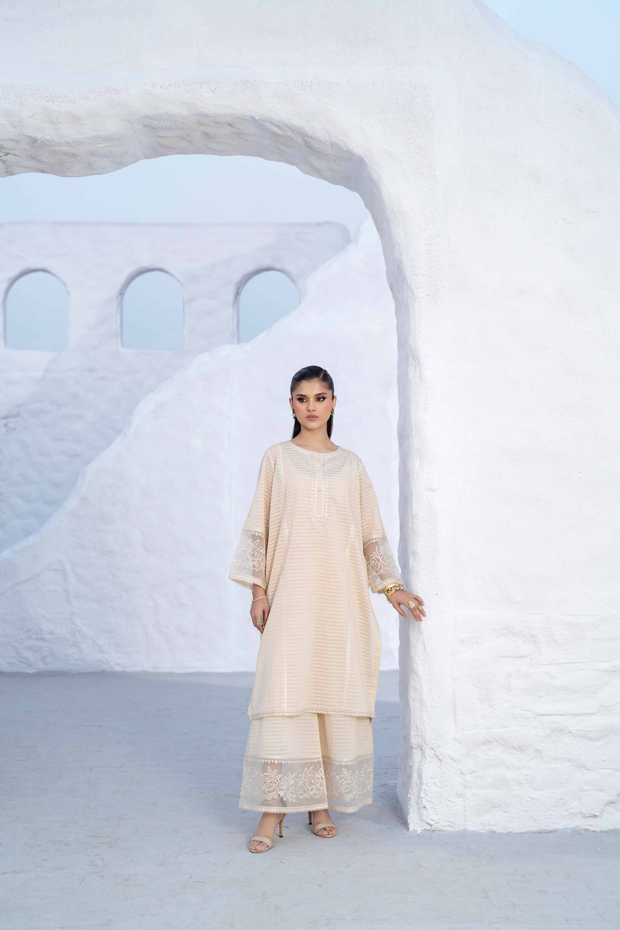2 Piece - Embroidered Suit - KFS25-13