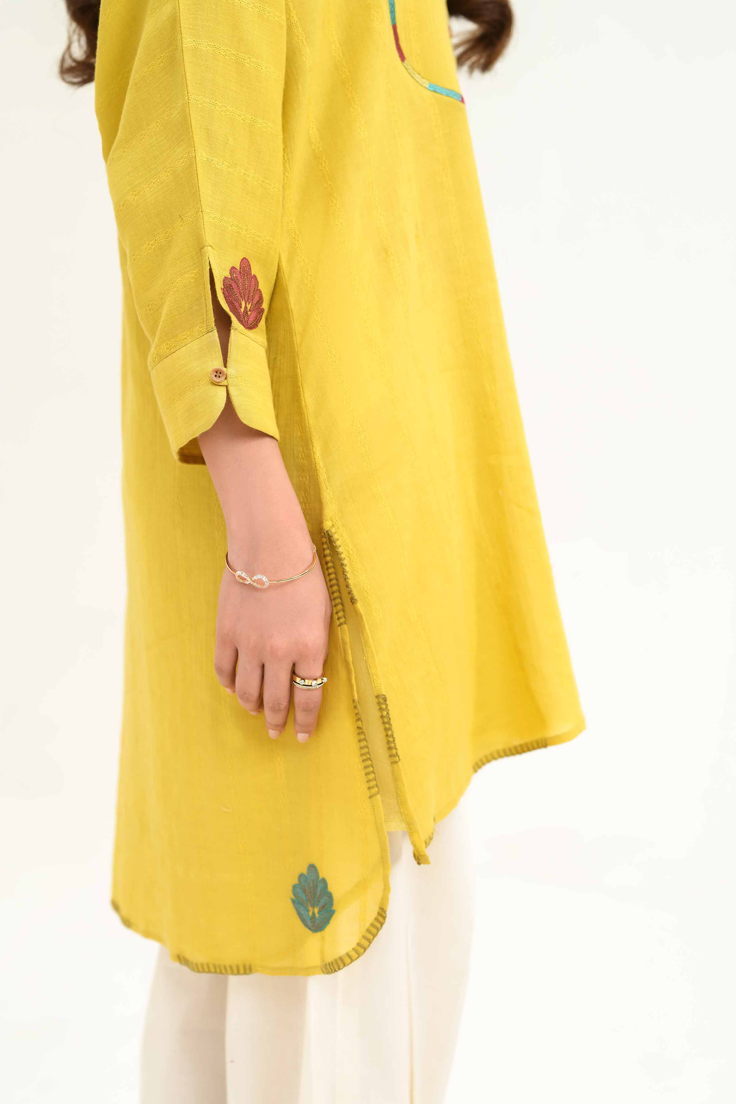 2 Piece - Embroidered Suit - KFS25-16