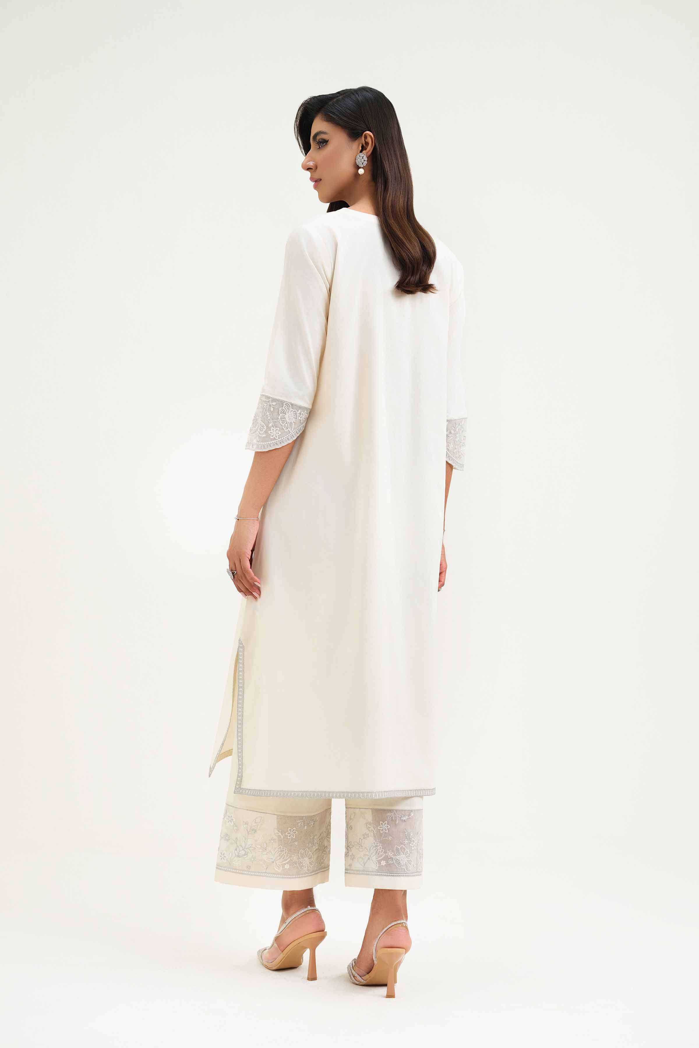 2 Piece - Embroidered Suit - KFS25-22