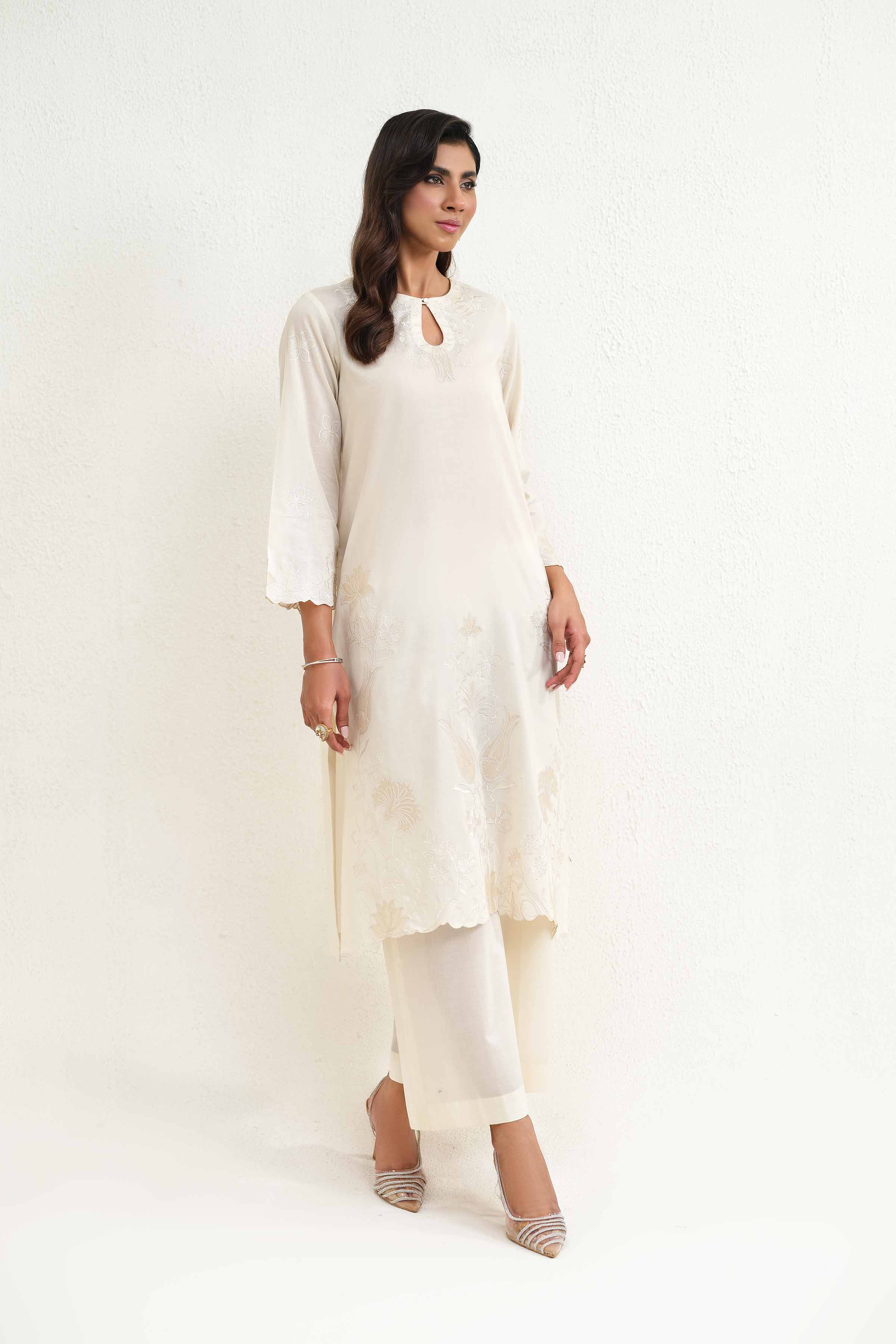 3 Piece - Embroidered Suit - KFS25-45