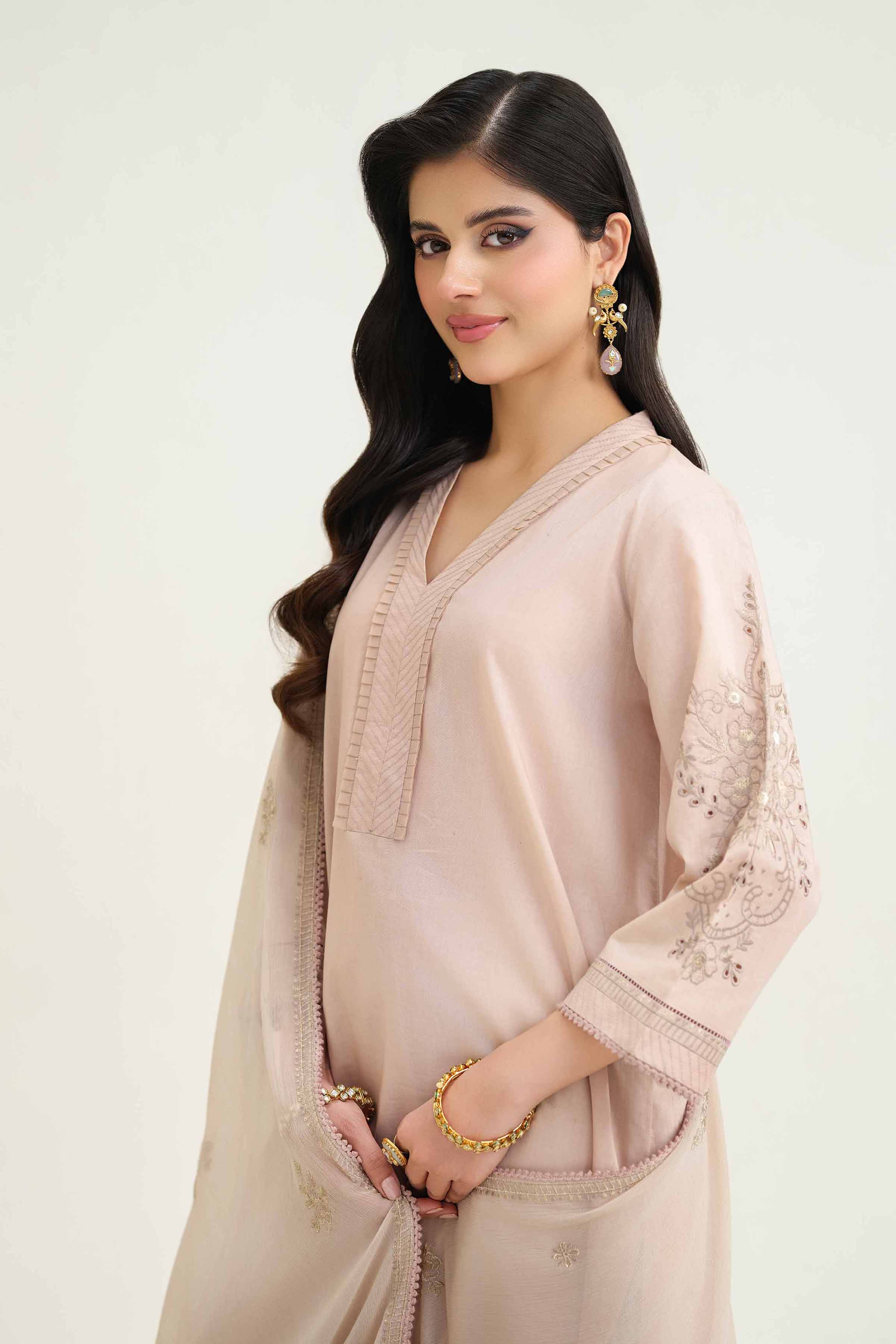 2 Piece - Embroidered Suit - KFS25-46