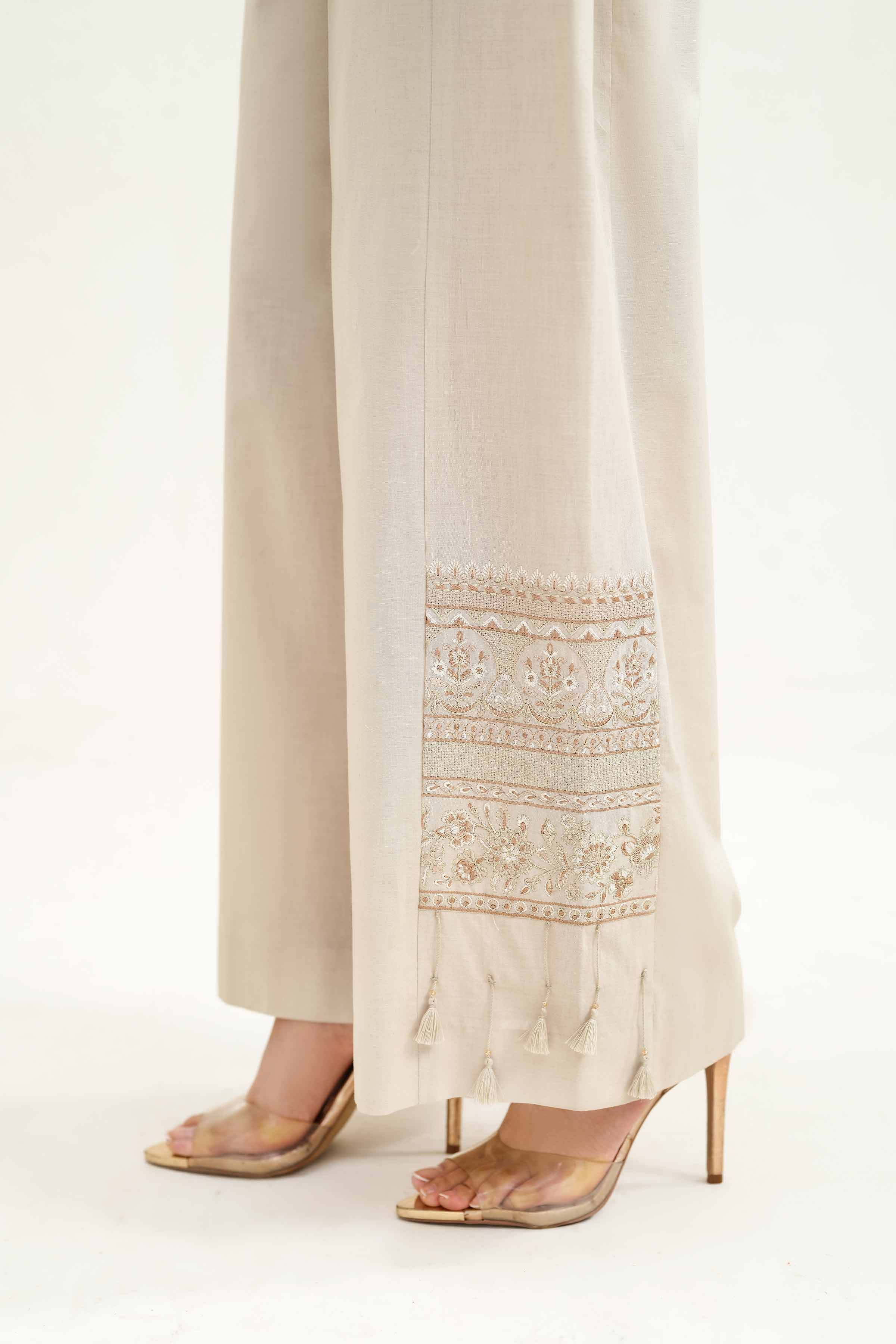 Embroidered Trousers - KFS25-49