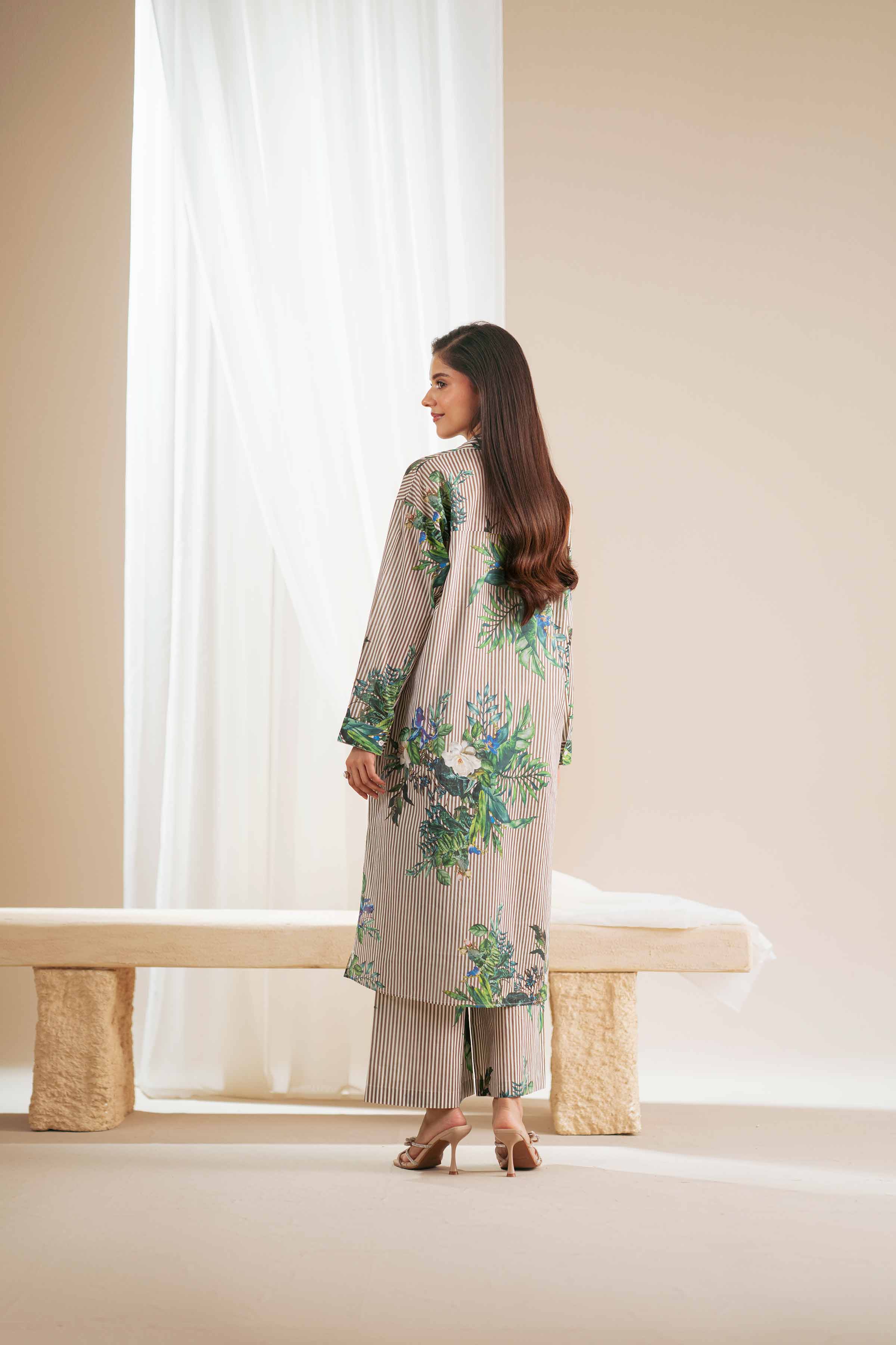 2 Piece - Printed Suit - KFS25-70