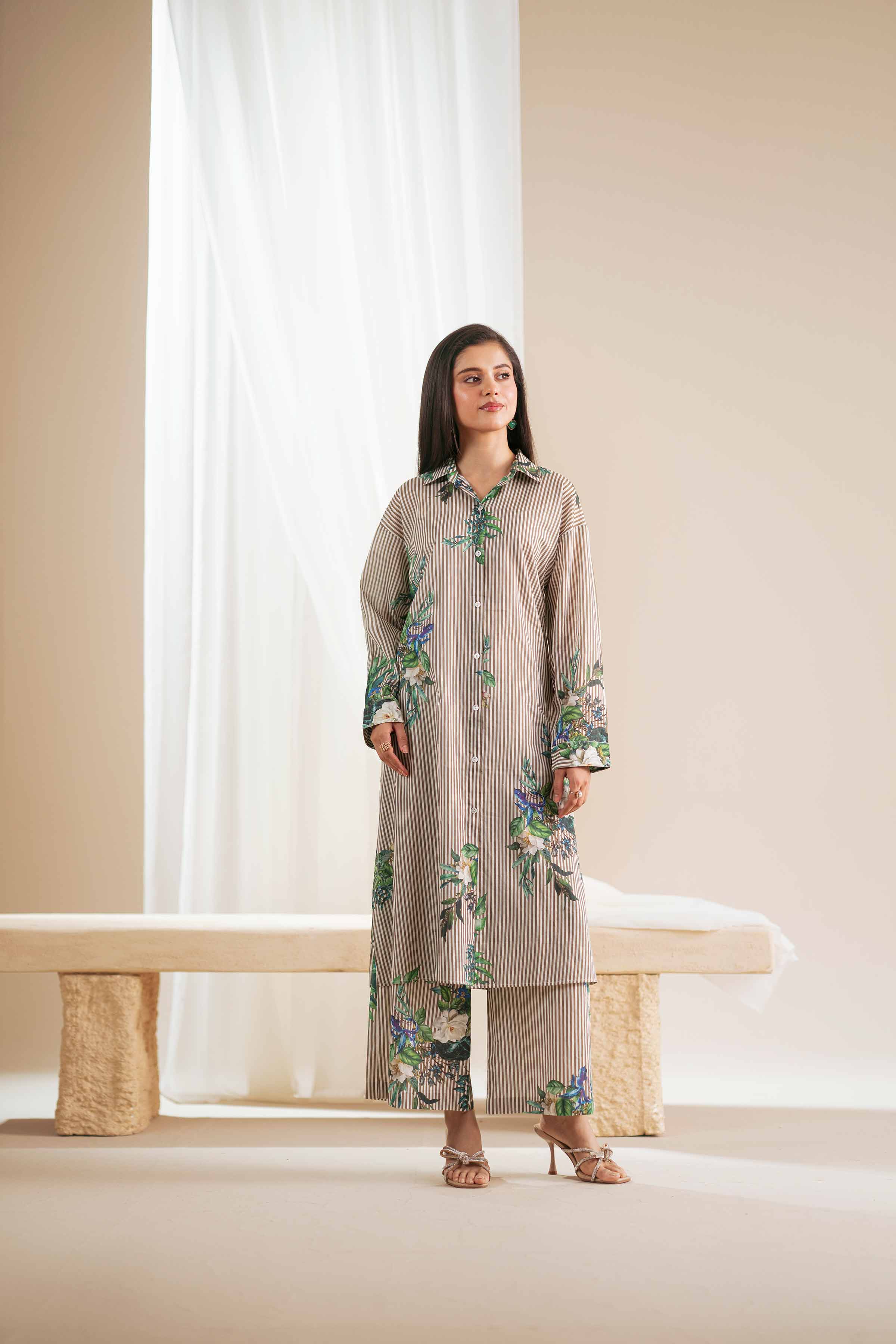 2 Piece - Printed Suit - KFS25-70
