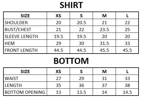 Size Guide
