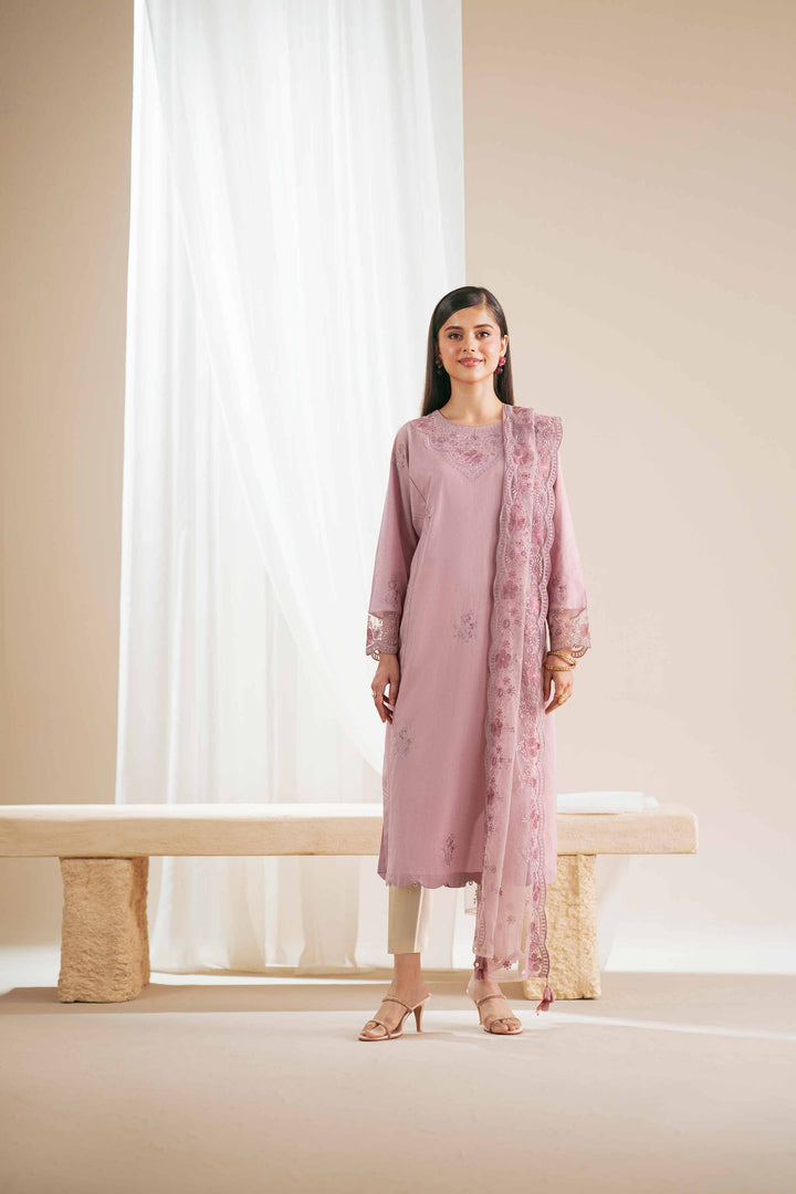 2 Piece - Embroidered Suit - KFS25-74 - for Women - Pret Collection | Nishat | Shop Online