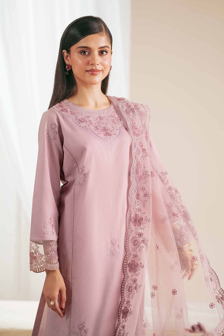 2 Piece - Embroidered Suit - KFS25-74 - for Women - Pret Collection | Nishat | Shop Online