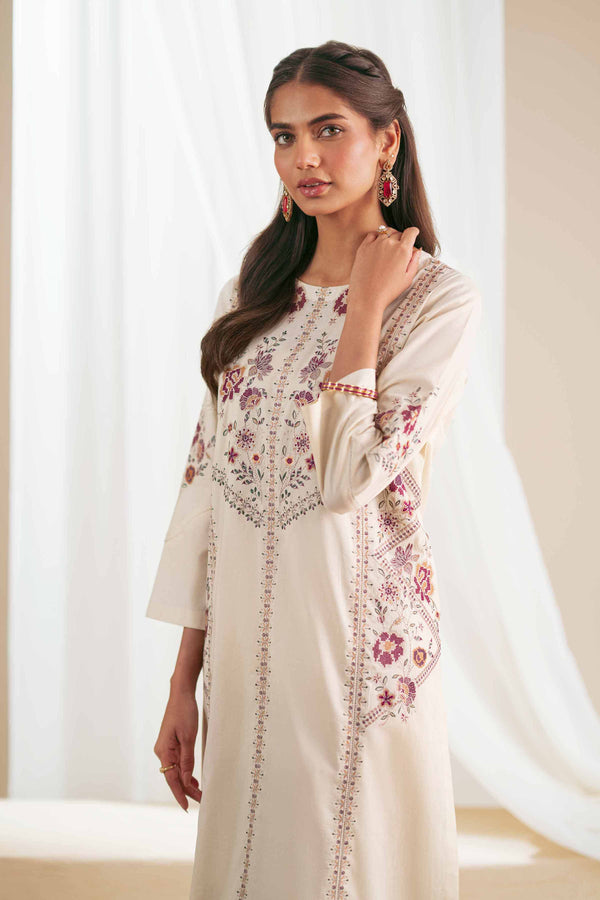 2 Piece - Embroidered Suit - KFS25-76 - for Women - Pret Collection | Nishat | Shop Online