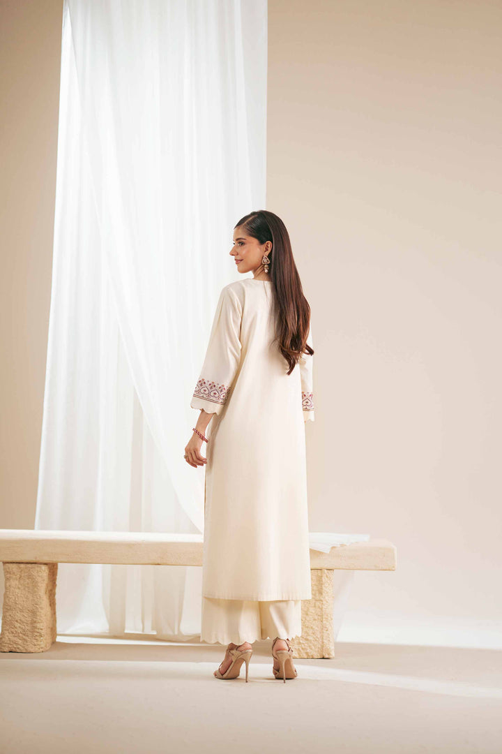 2 Piece - Embroidered Suit - KFS25-77 - for Women - Pret Collection | Nishat | Shop Online