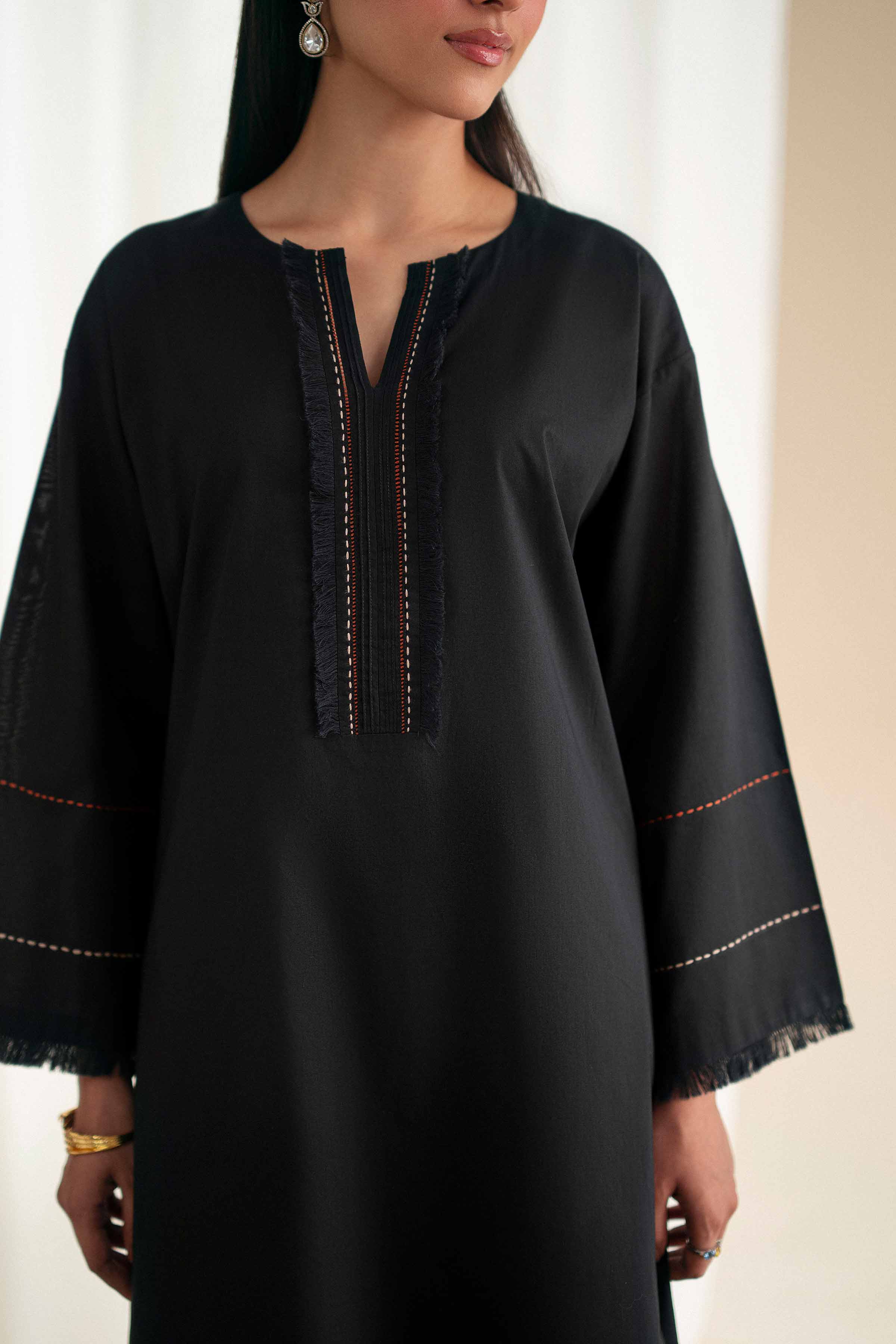 2 Piece - Embroidered Suit - KFS25-79