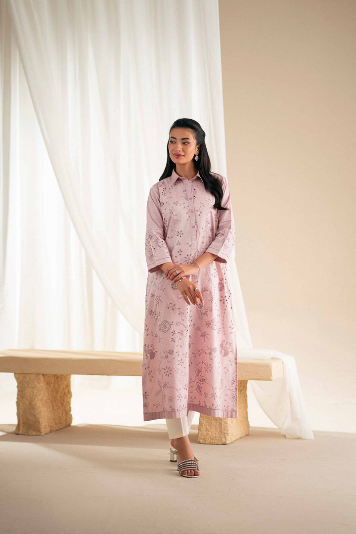 1 Piece - Embroidered Shirt - KFS25-80 - for Women - Pret Collection | Nishat | Shop Online