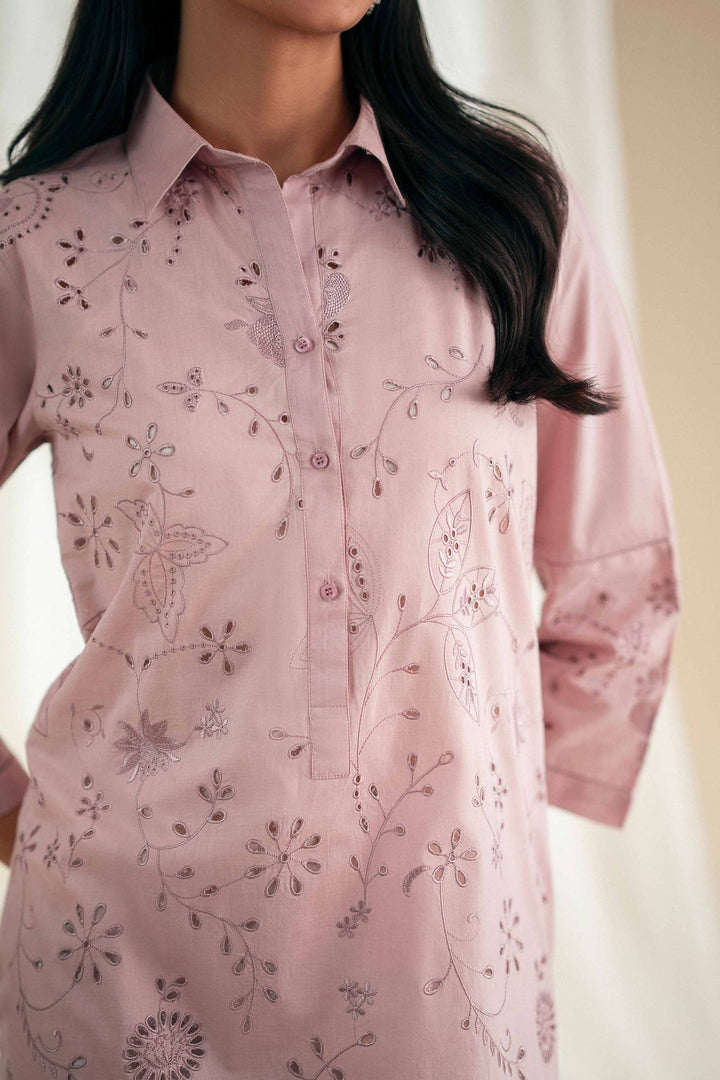 1 Piece - Embroidered Shirt - KFS25-80 - for Women - Pret Collection | Nishat | Shop Online