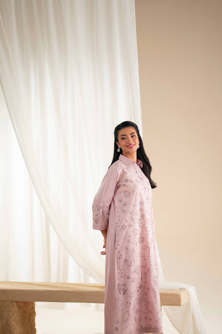 1 Piece - Embroidered Shirt - KFS25-80 - for Women - Pret Collection | Nishat | Shop Online