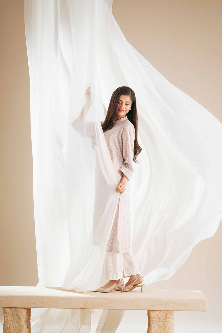 2 Piece - Embroidered Suit - KFS25-93 for Women - Pret Collection | Nishat | Shop Online