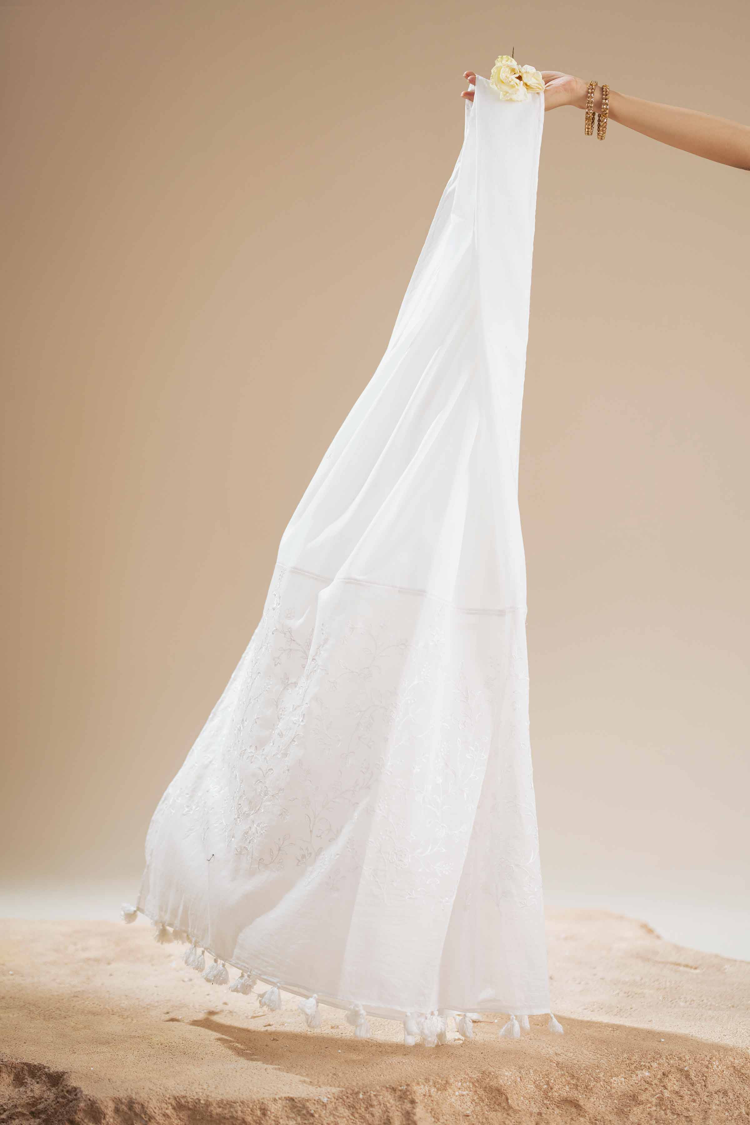 1 Piece - Embroidered Dupatta - KFS25-99 - for Women - Pret Collection | Nishat | Shop Online