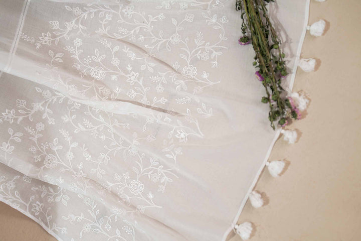 1 Piece - Embroidered Dupatta - KFS25-99 - for Women - Pret Collection | Nishat | Shop Online