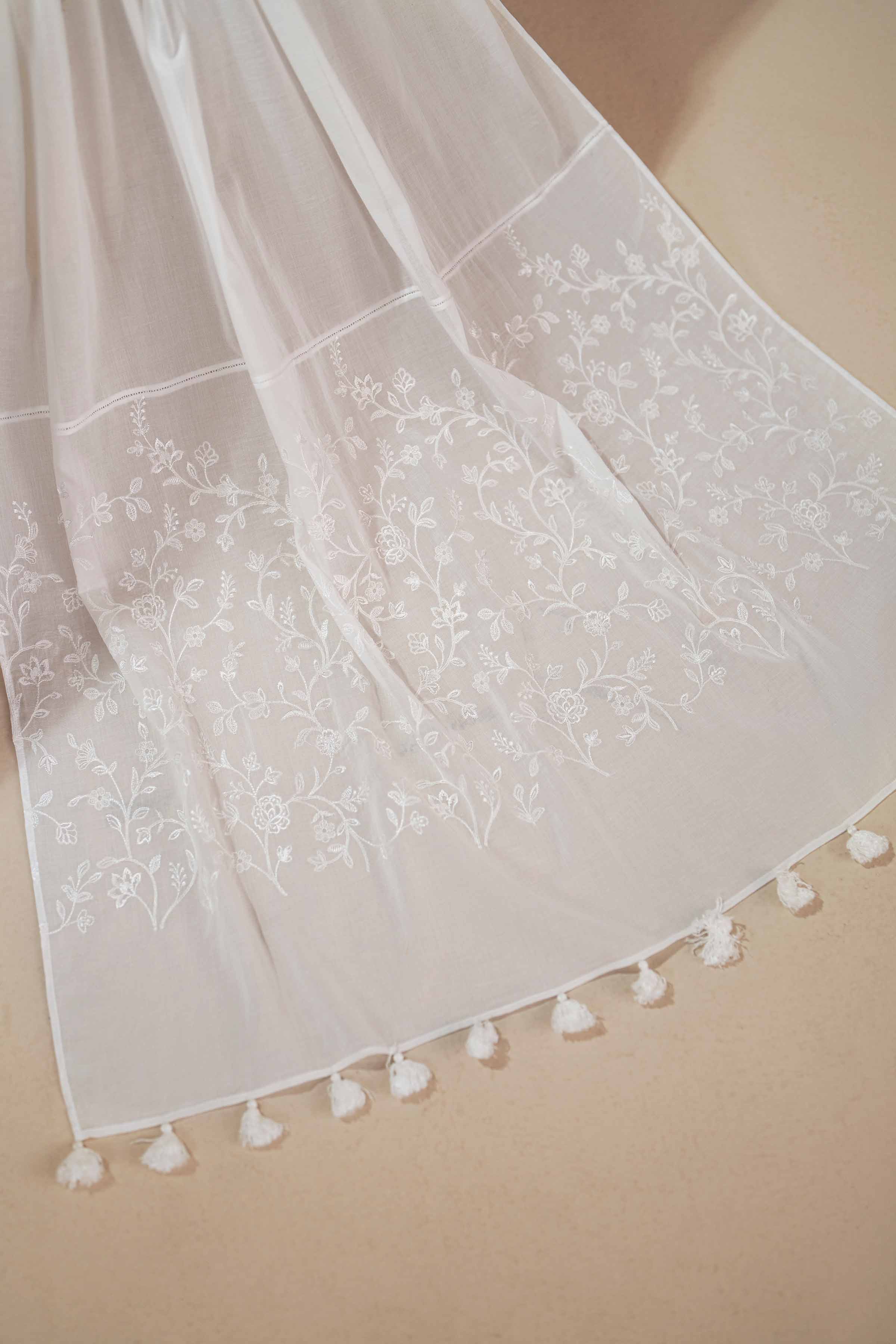 1 Piece - Embroidered Dupatta - KFS25-99 - for Women - Pret Collection | Nishat | Shop Online