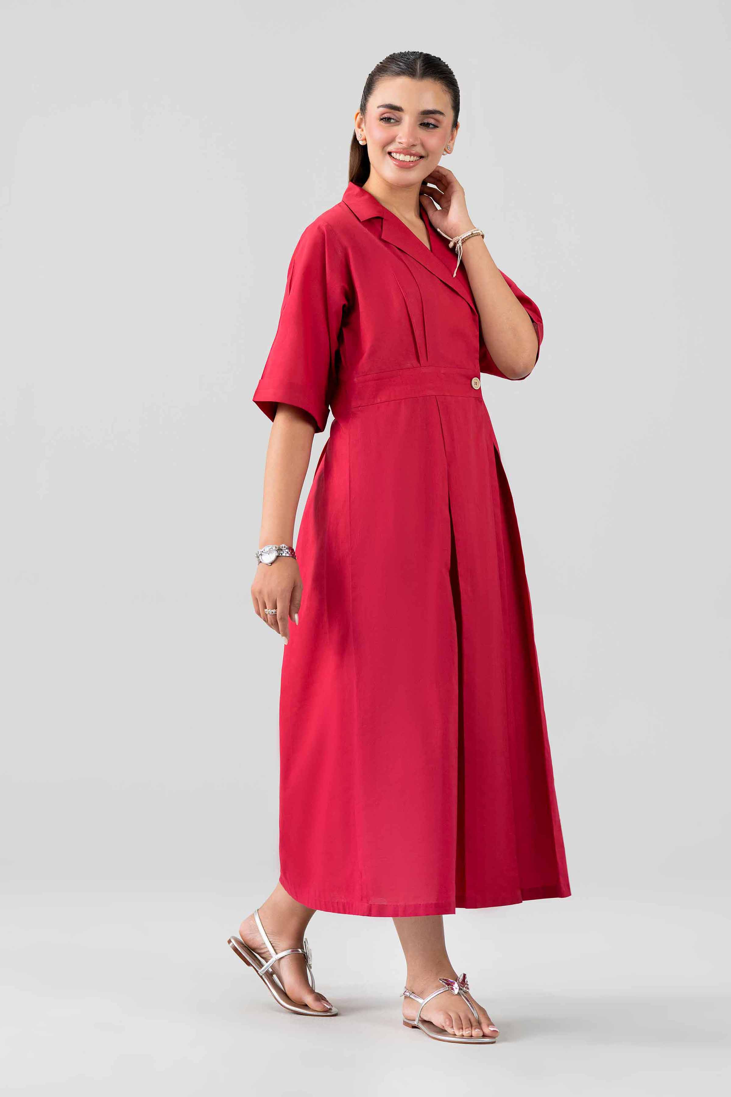 Solid Dress - KFS26-02