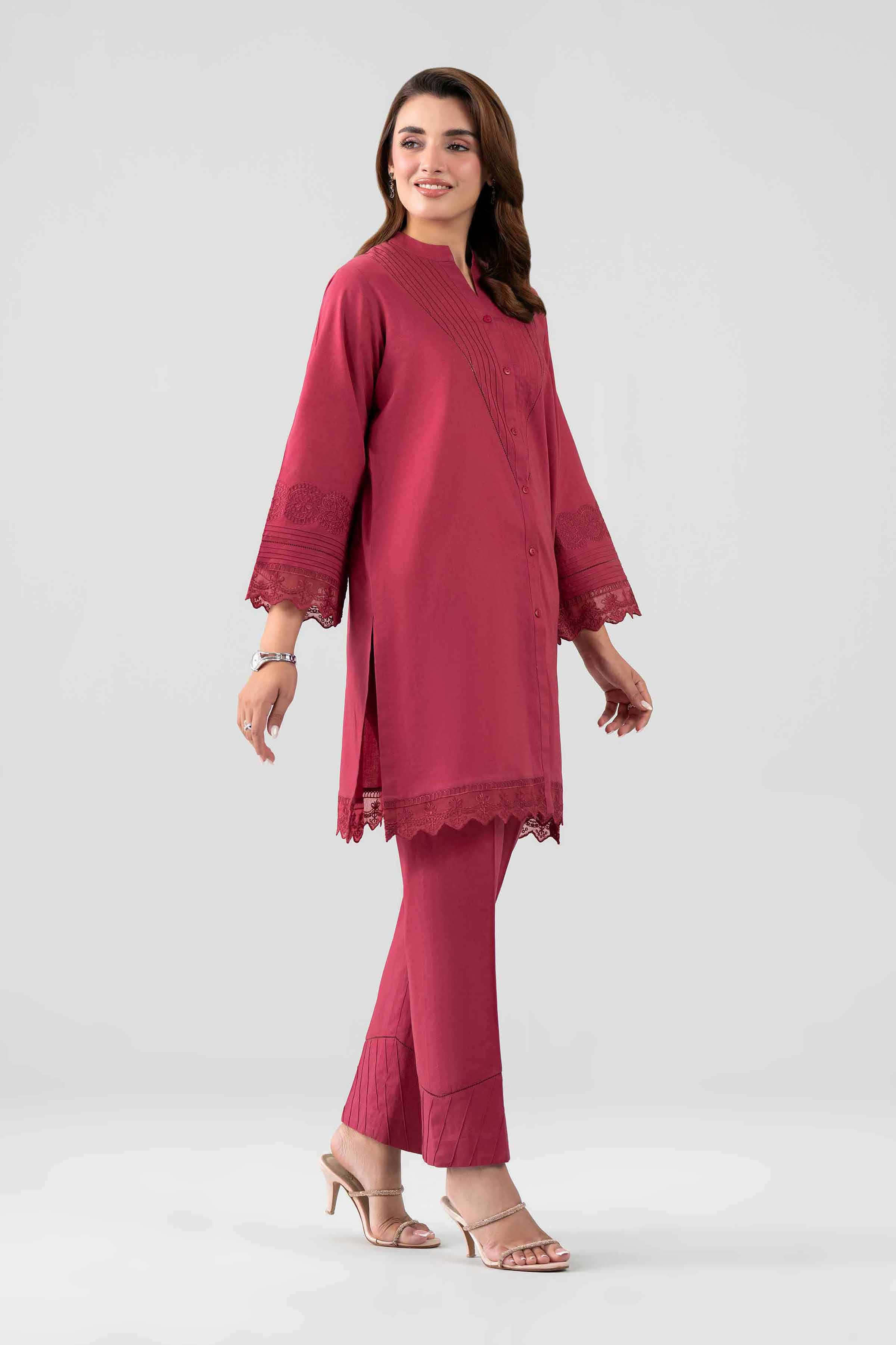 2 Piece - Embroidered Suit - KFS26-19