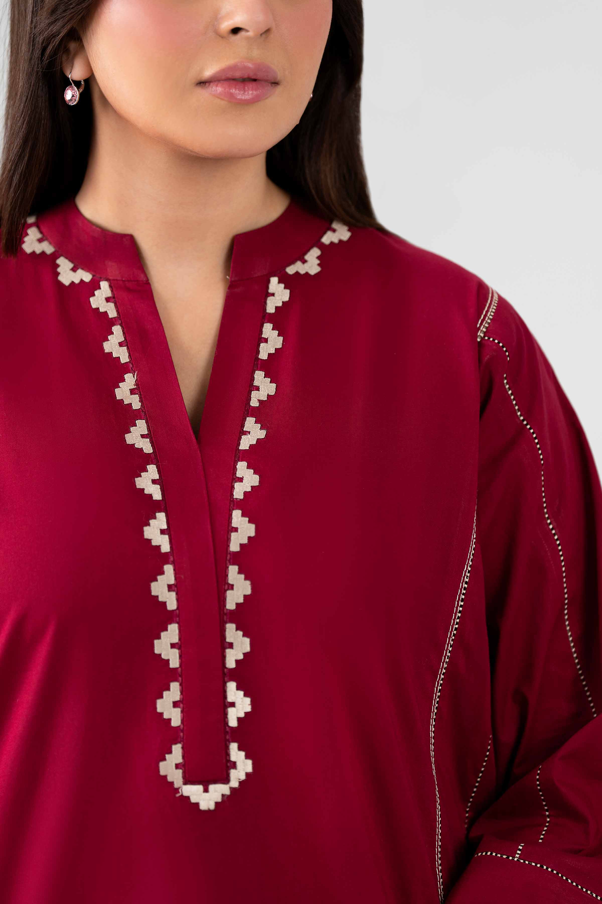 2 Piece - Embroidered Suit - KFS26-26