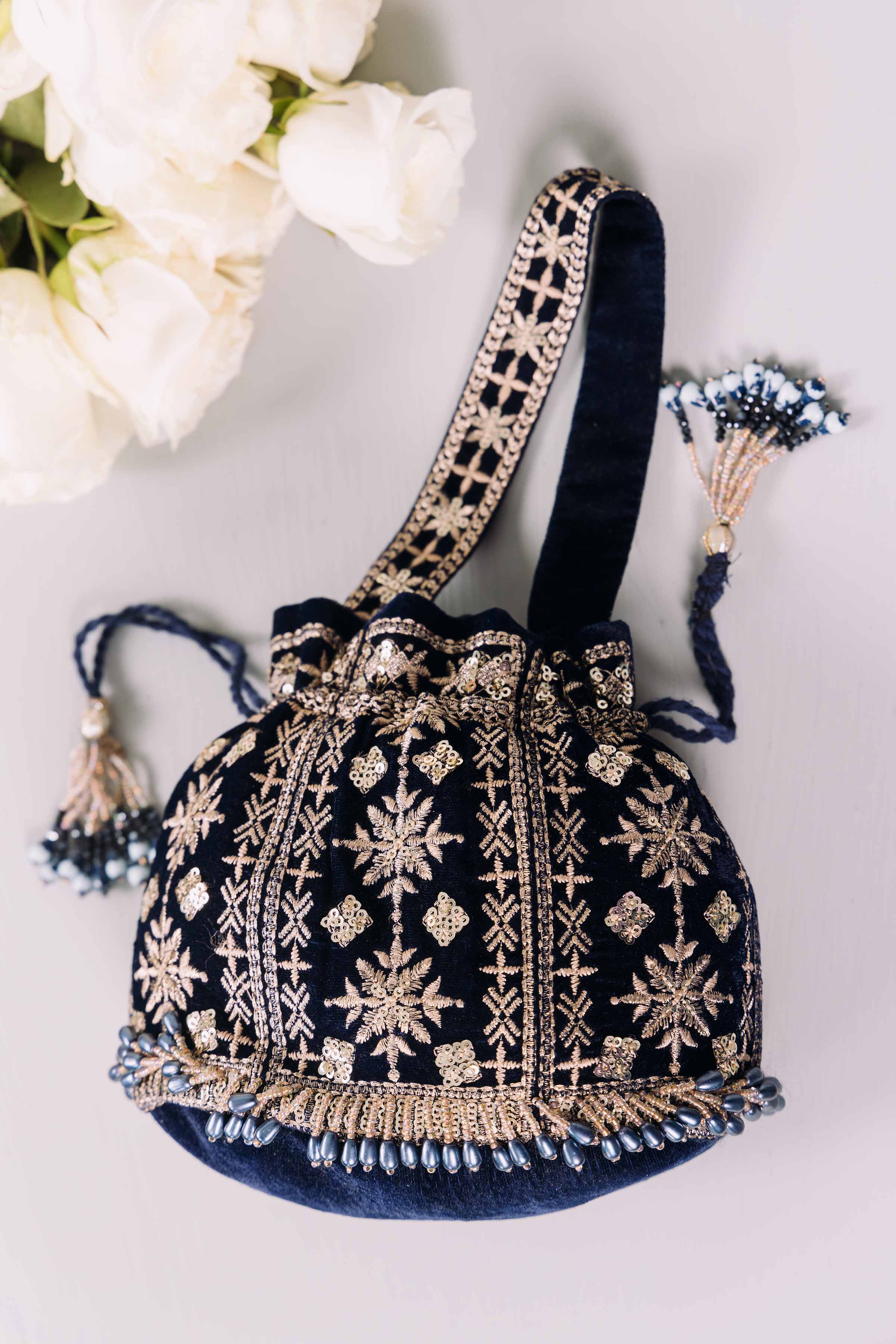 Embroidered Pouch - KFW24-145