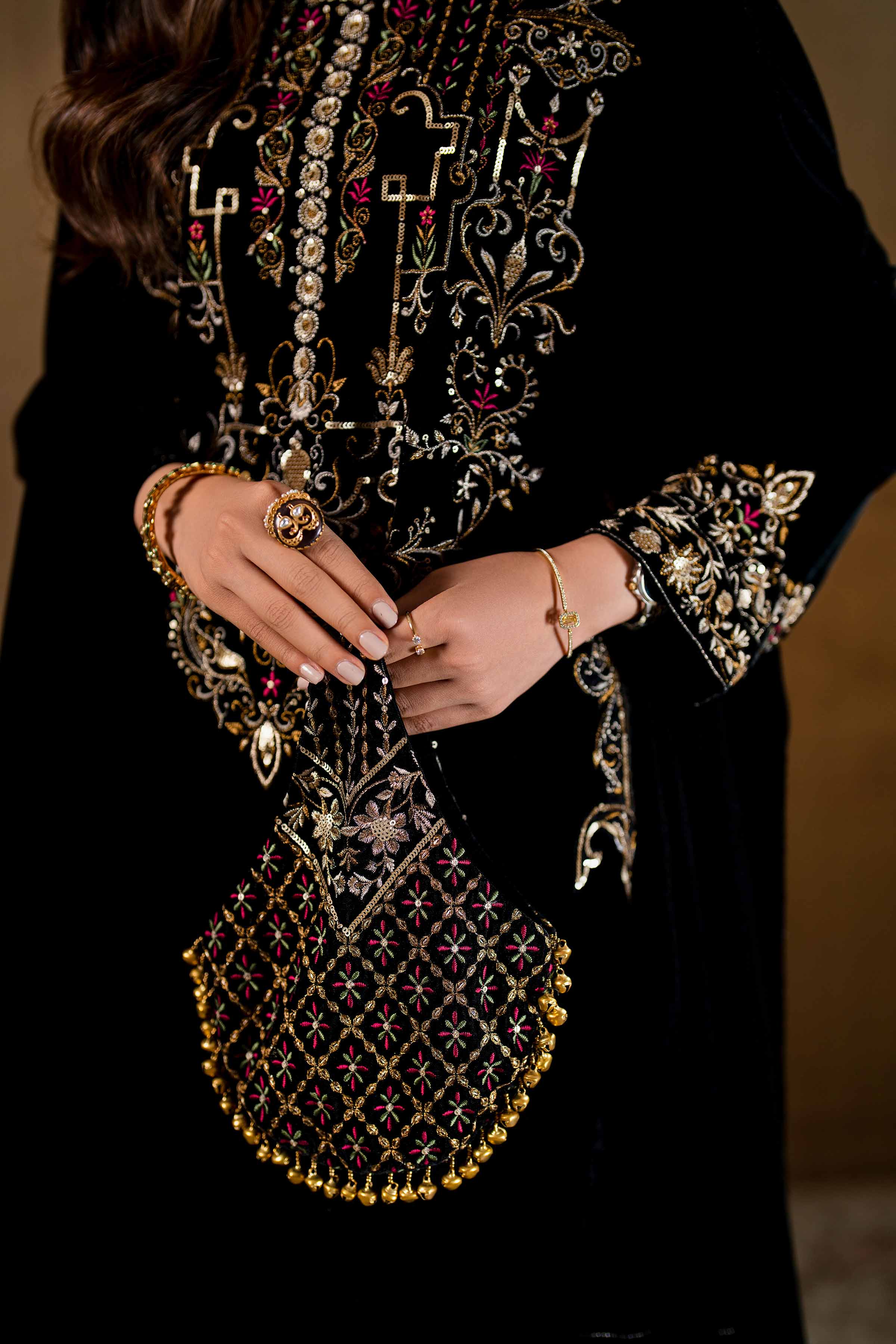 Embroidered Pouch - KFW24-146