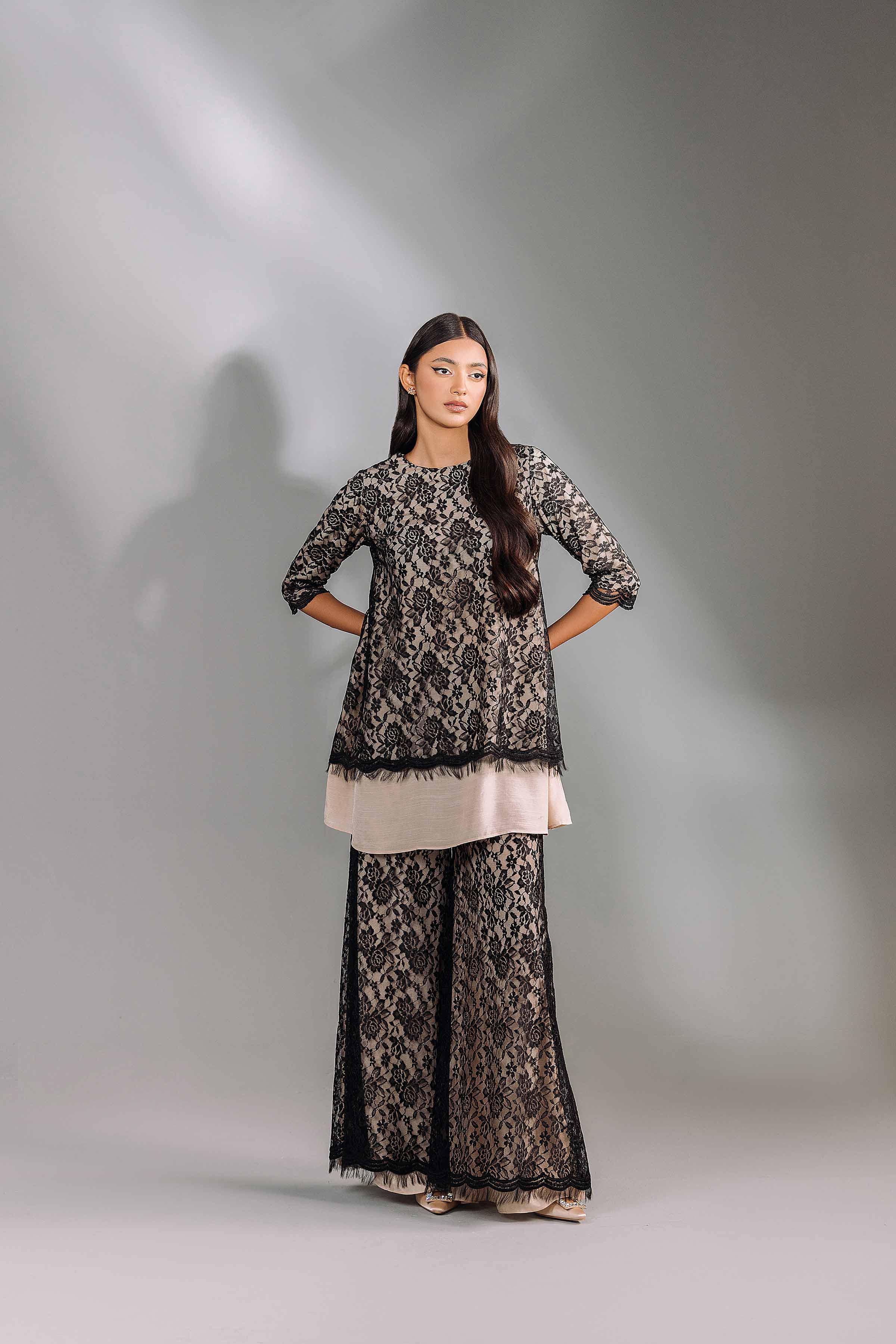 2 Piece - Embroidered Suit - KFW24-71