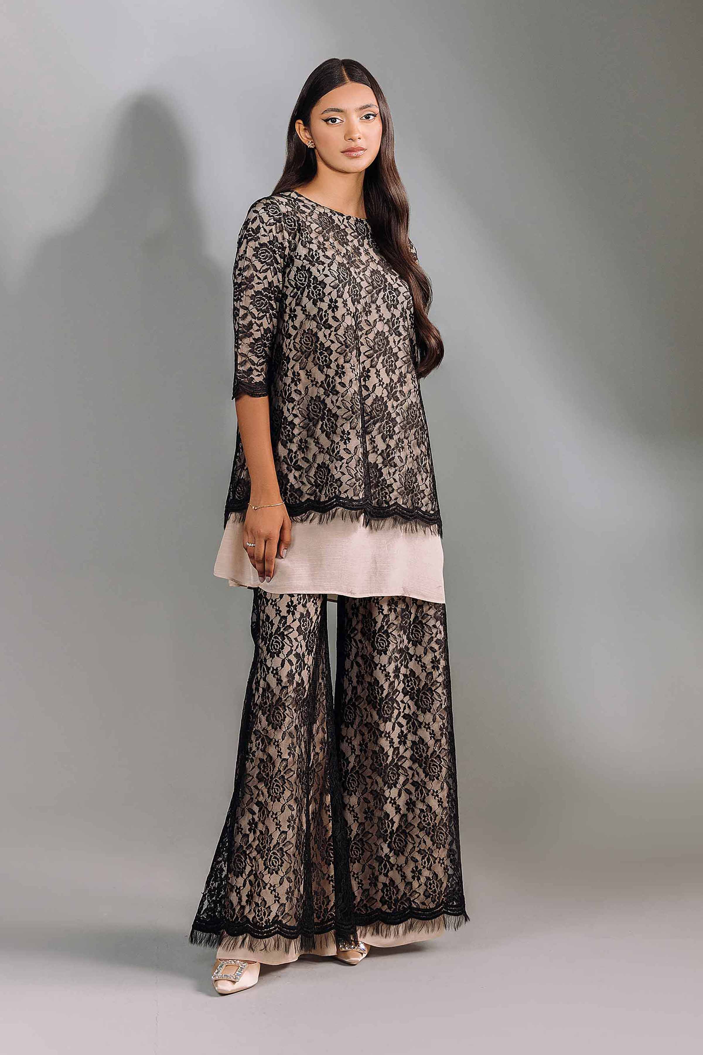 2 Piece - Embroidered Suit - KFW24-71