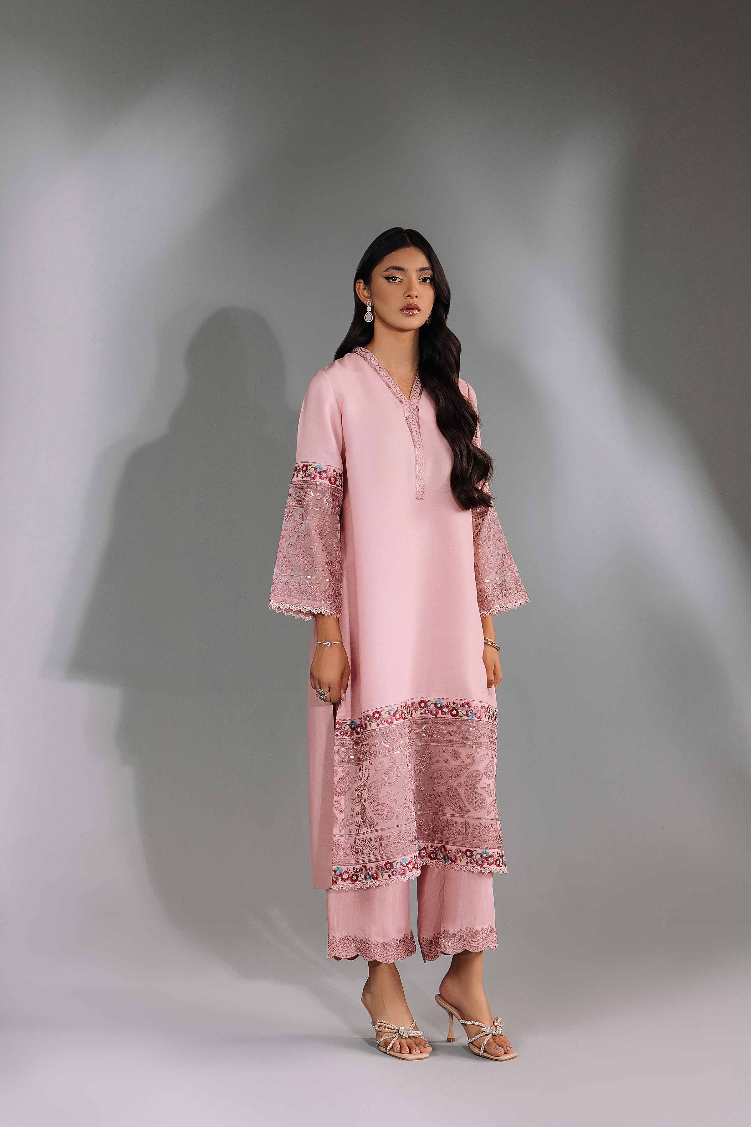 2 Piece - Embroidered Suit - KFW24-73