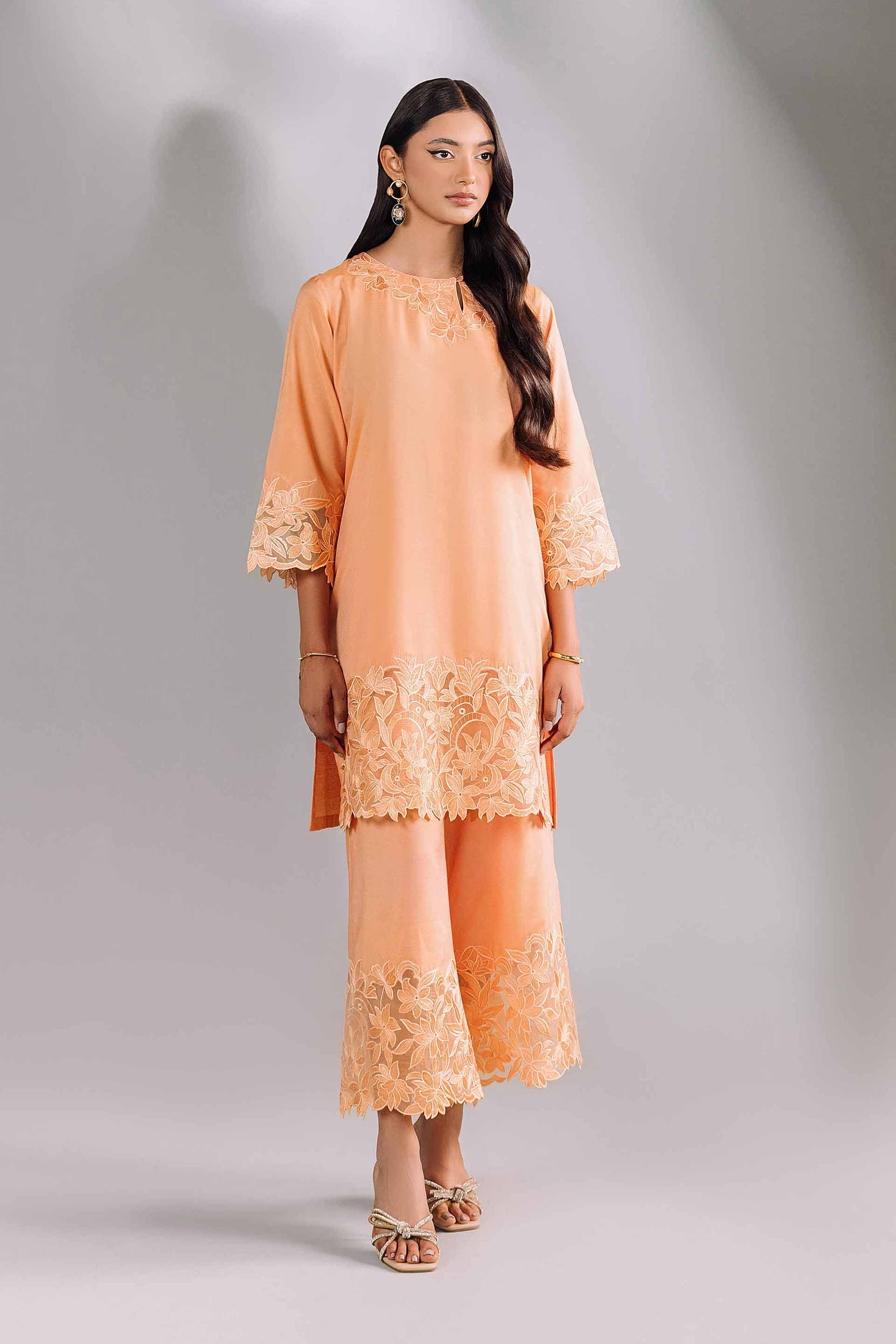 2 Piece - Embroidered Suit - KFW24-74