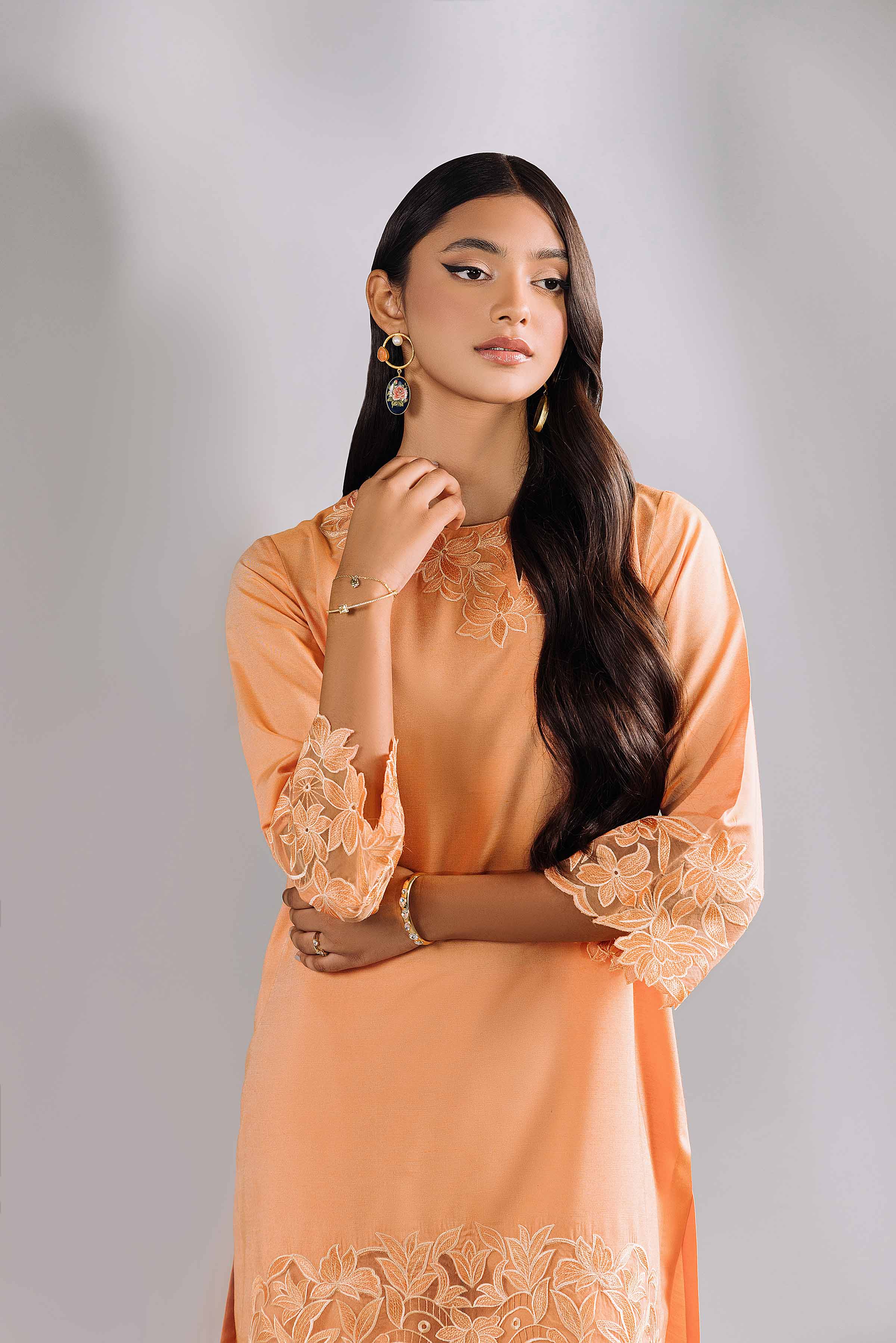 2 Piece - Embroidered Suit - KFW24-74