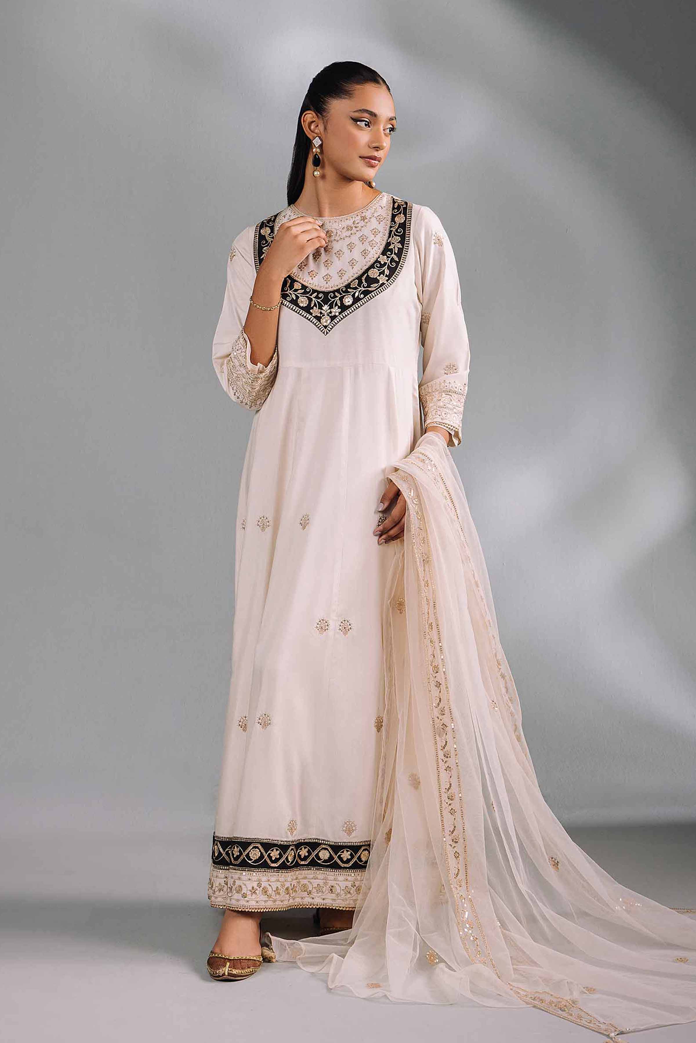 2 Piece - Embroidered Suit - KFW24-75
