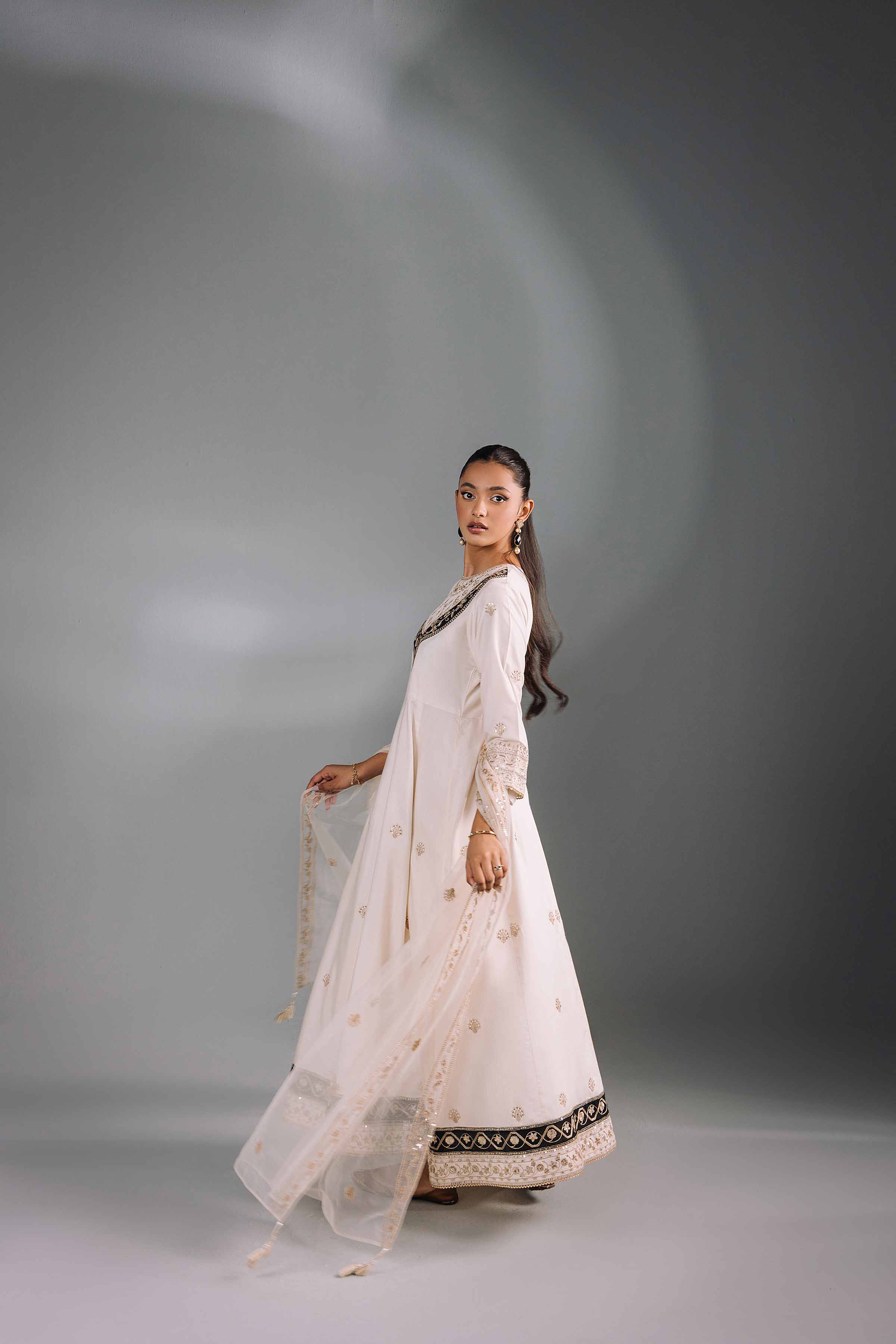 2 Piece - Embroidered Suit - KFW24-75