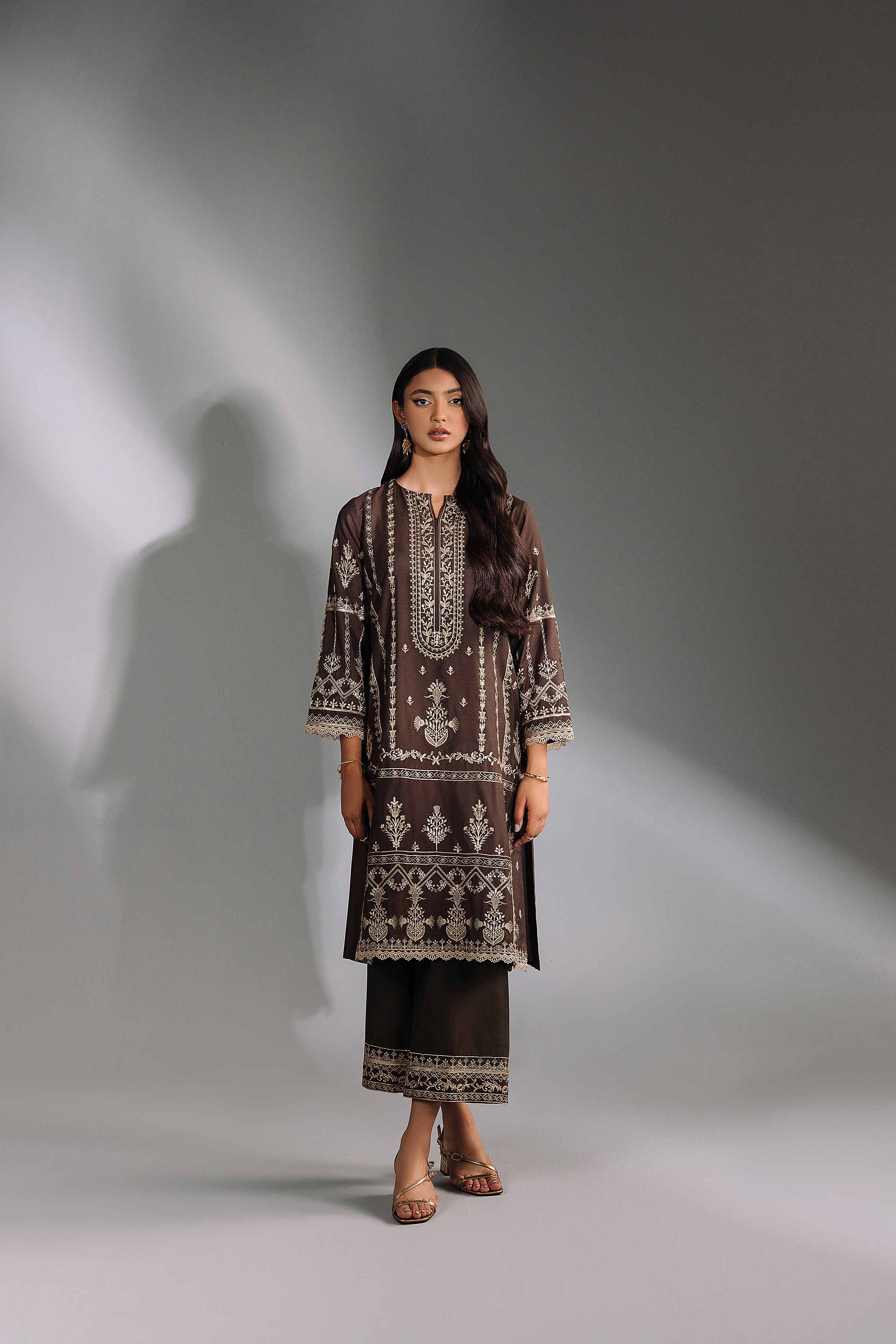 2 Piece - Embroidered Suit - KFW24-76