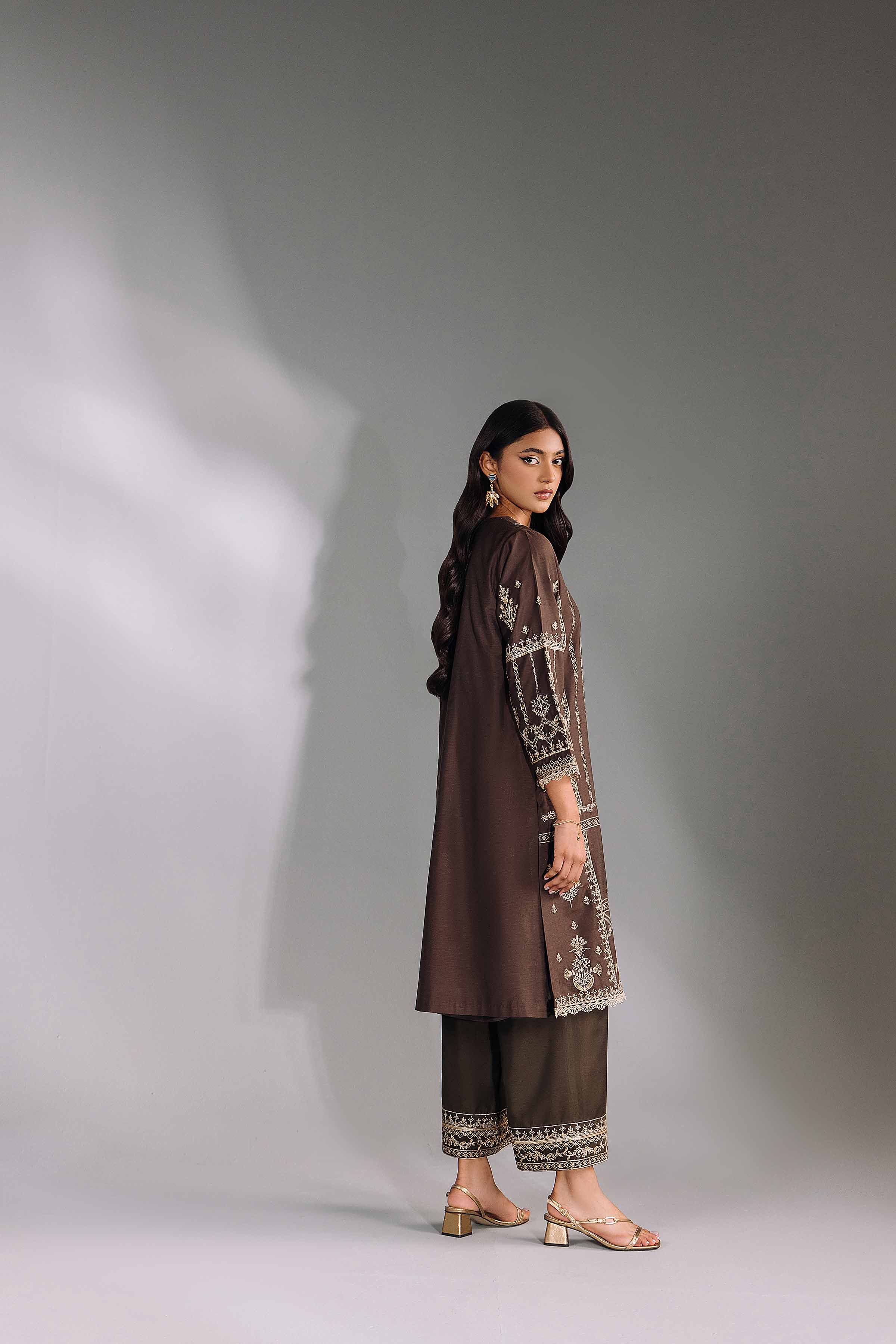 2 Piece - Embroidered Suit - KFW24-76