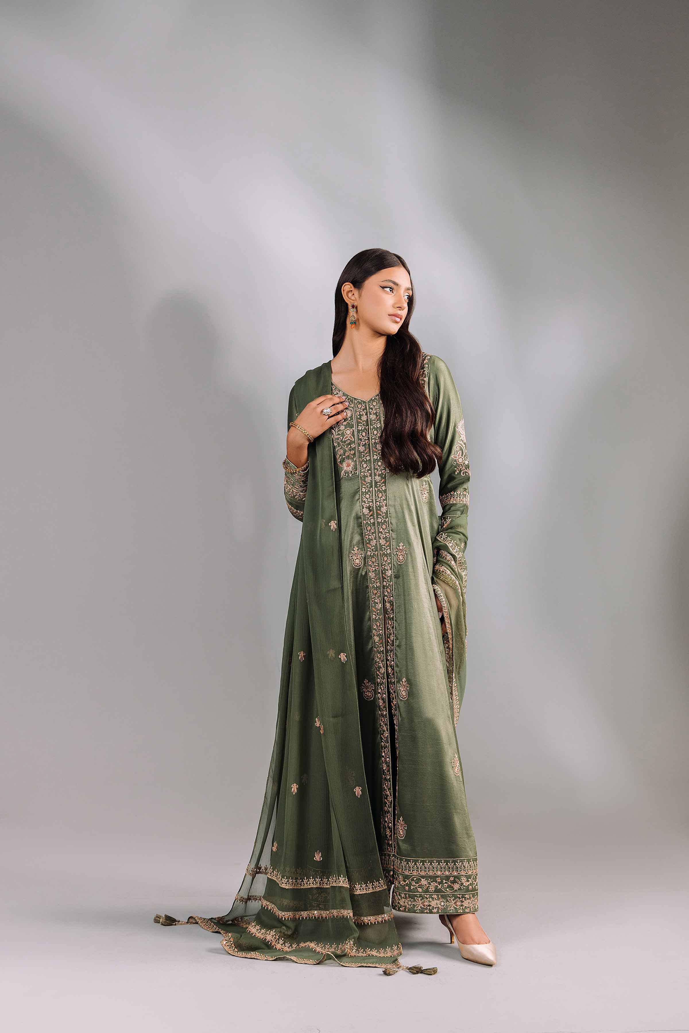 2 Piece - Embroidered Suit - KFW24-79