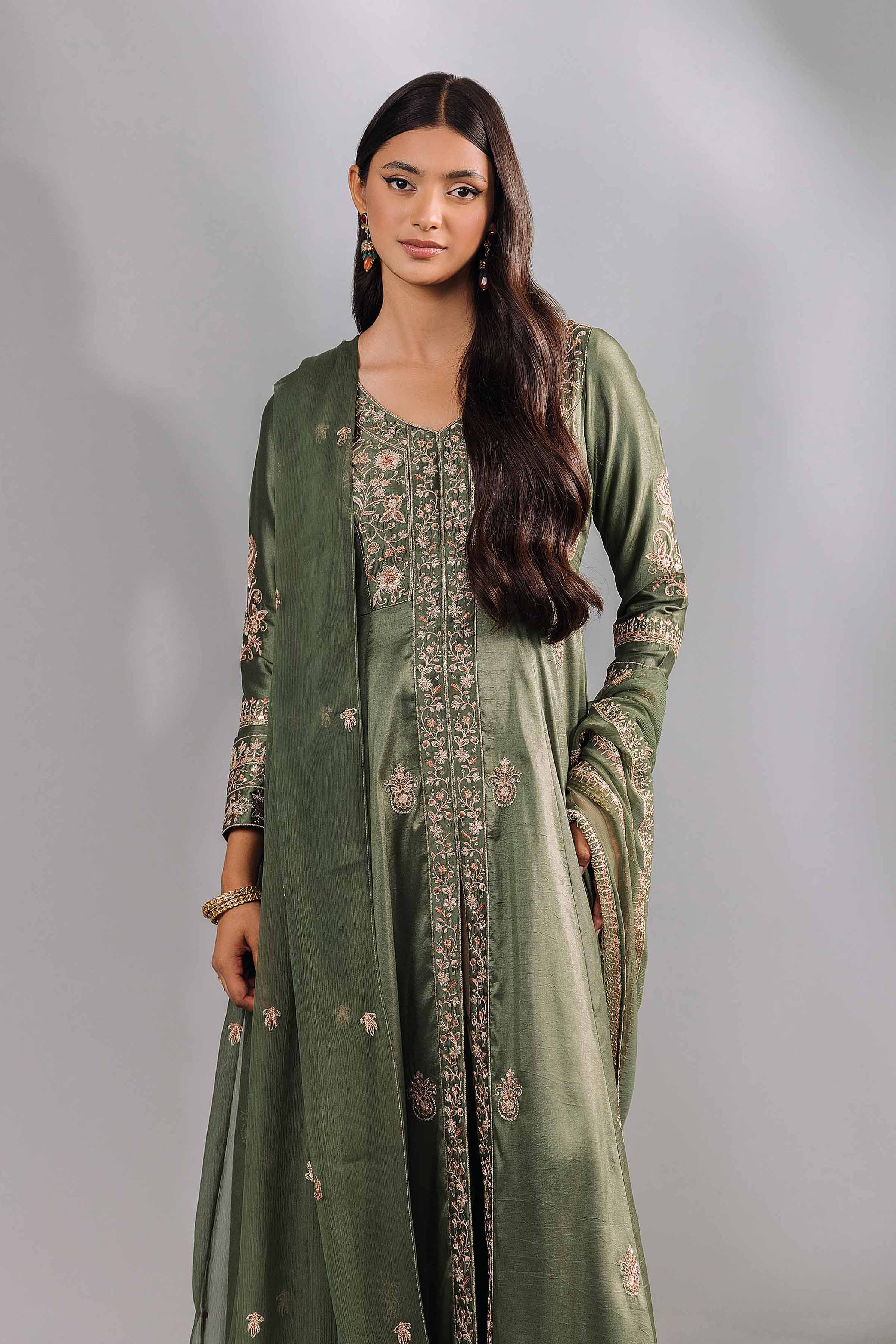 2 Piece - Embroidered Suit - KFW24-79