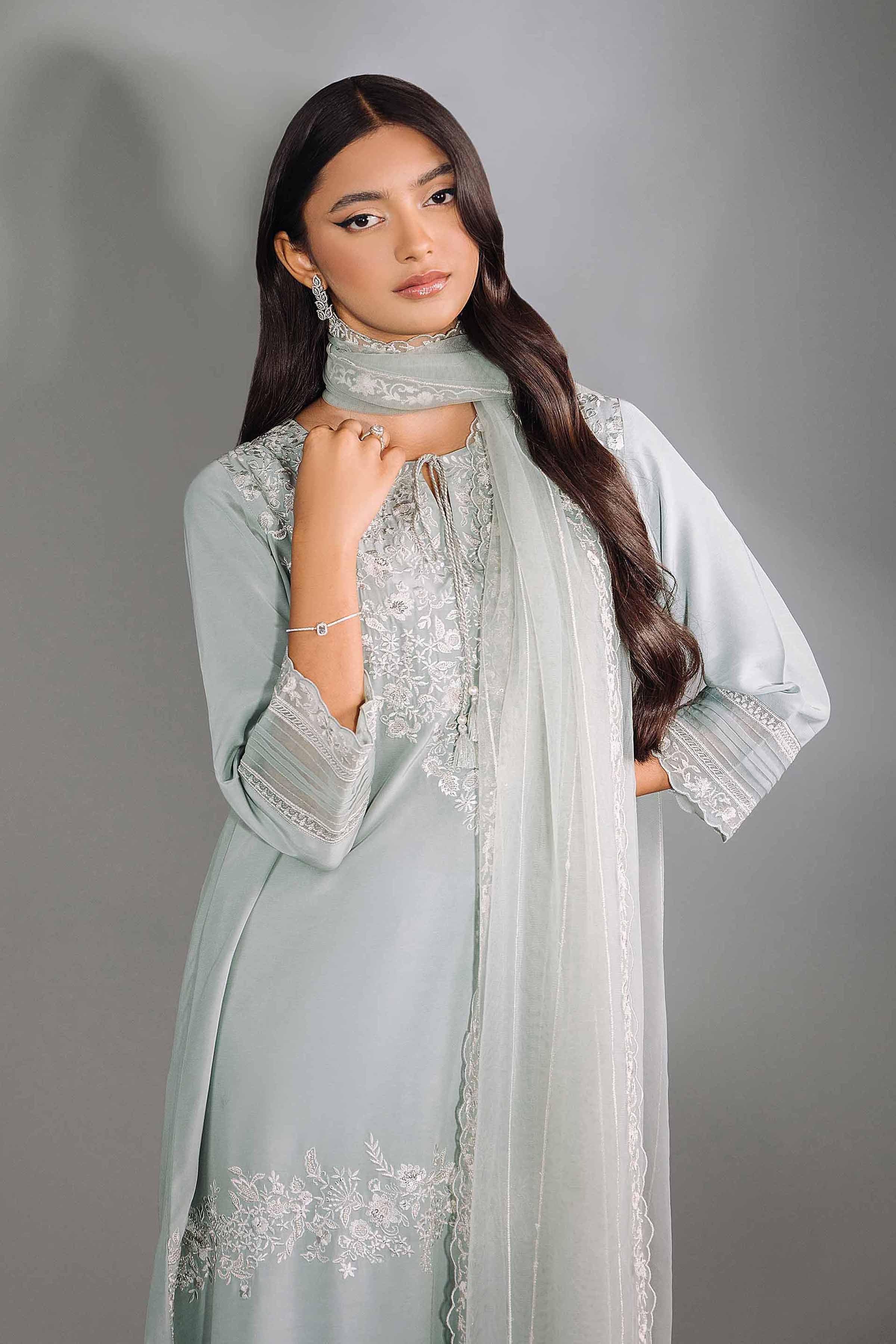 3 Piece - Embroidered Suit - KFW24-80