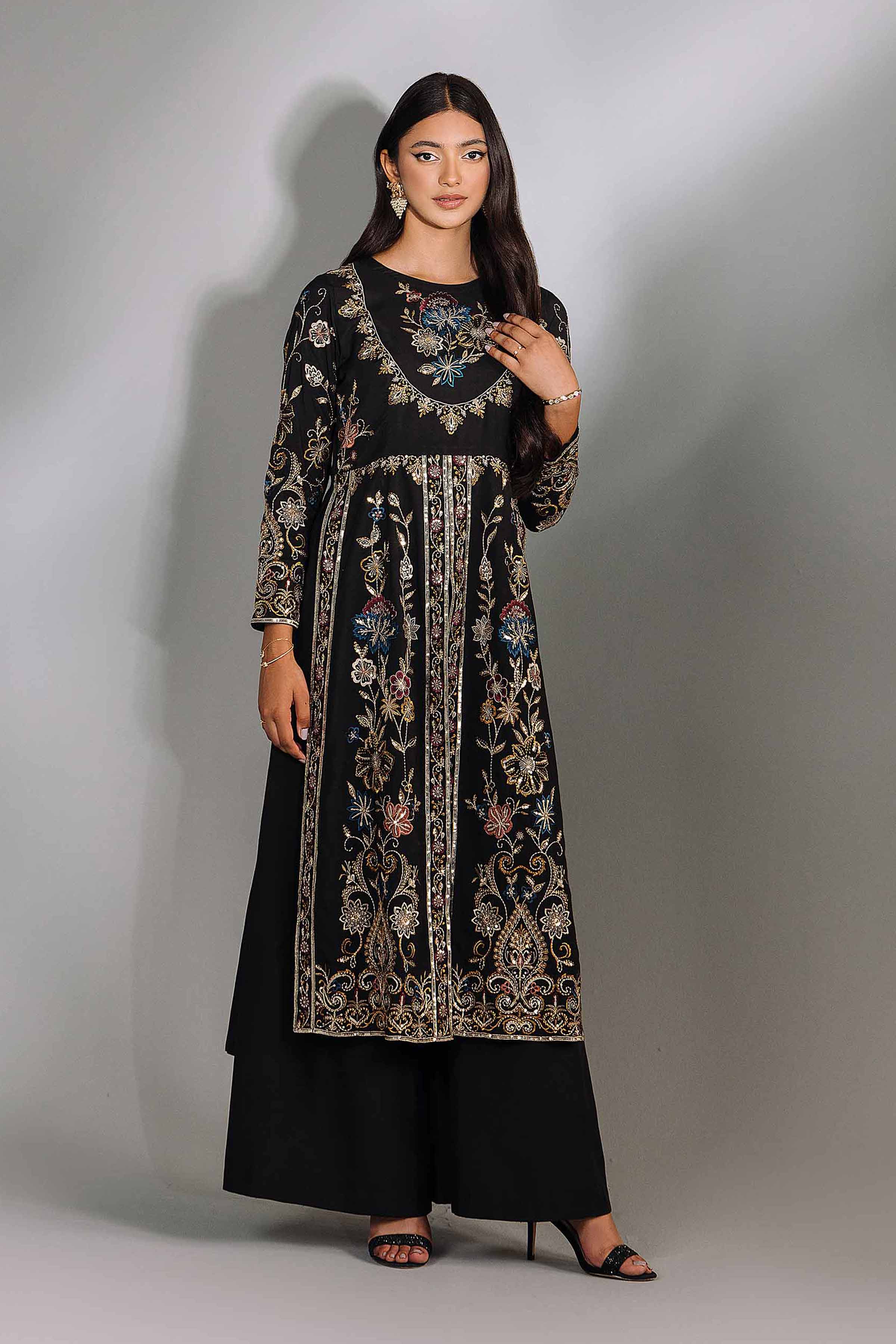 2 Piece - Embroidered Suit - KFW24-82