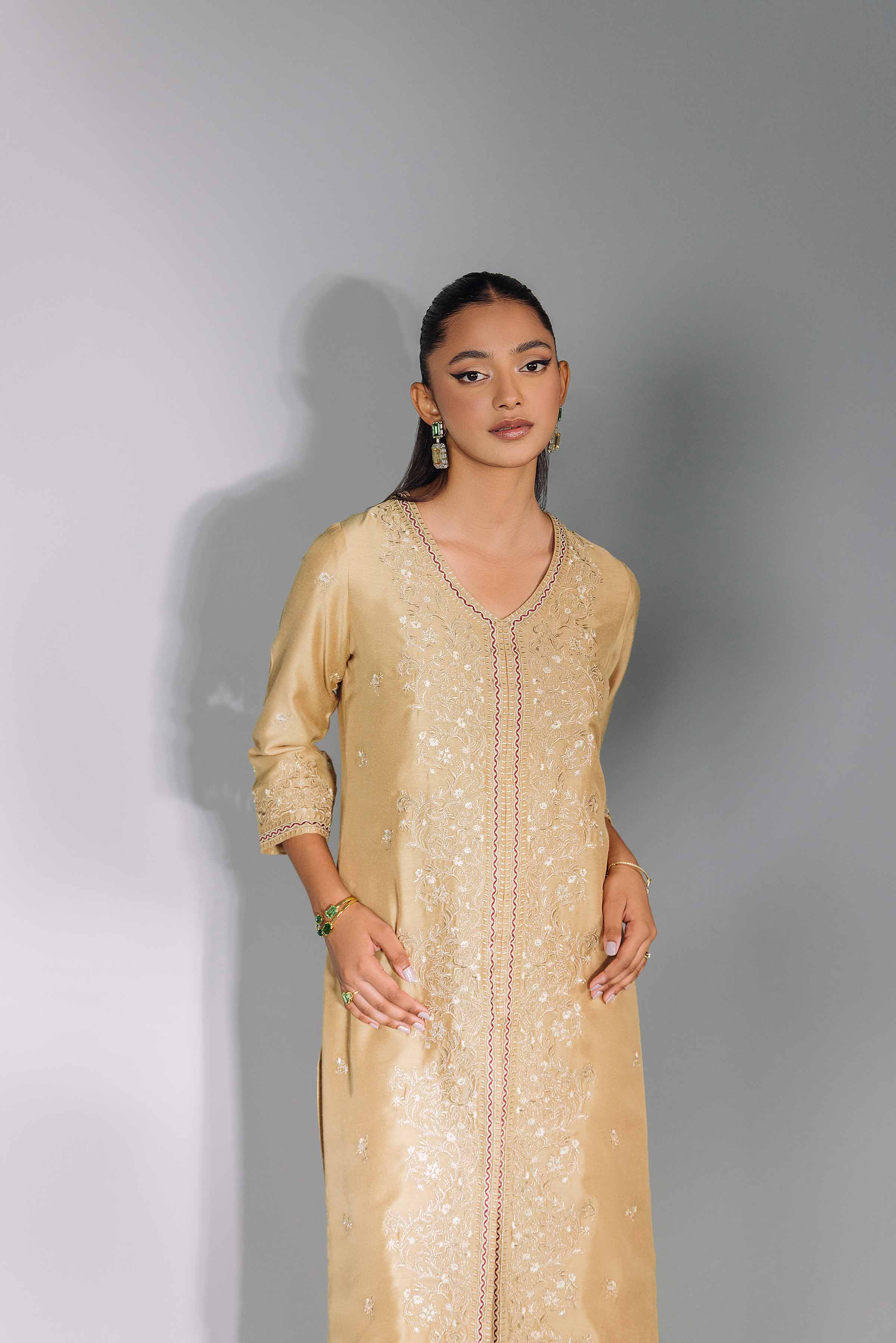 2 Piece - Embroidered Suit - KFW24-88