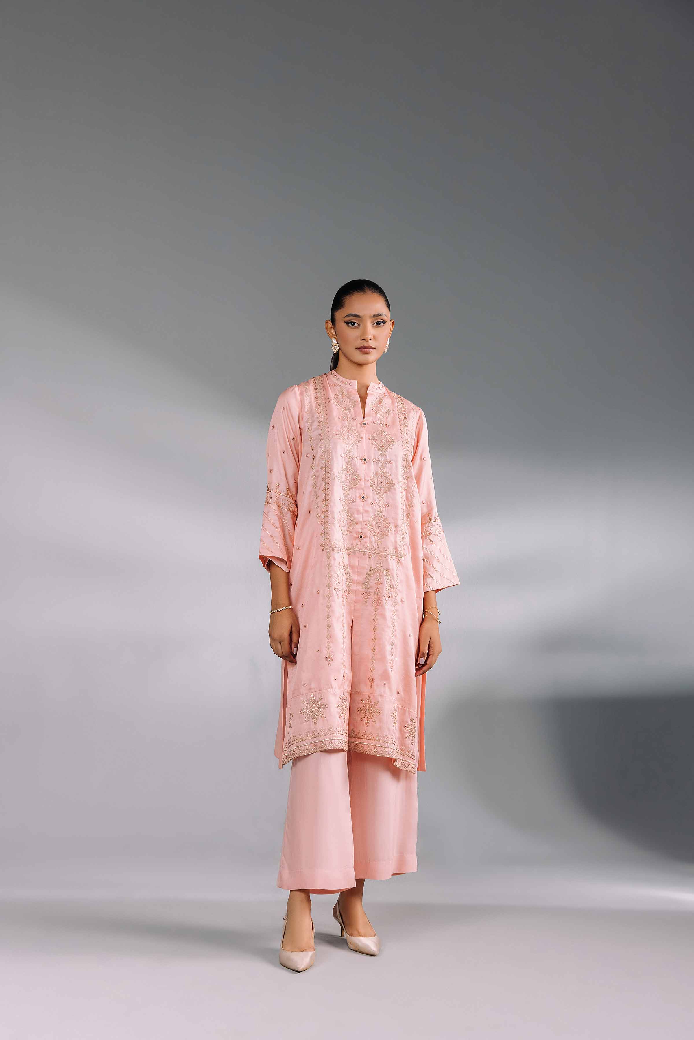 2 Piece - Embroidered Suit - KFW24-89