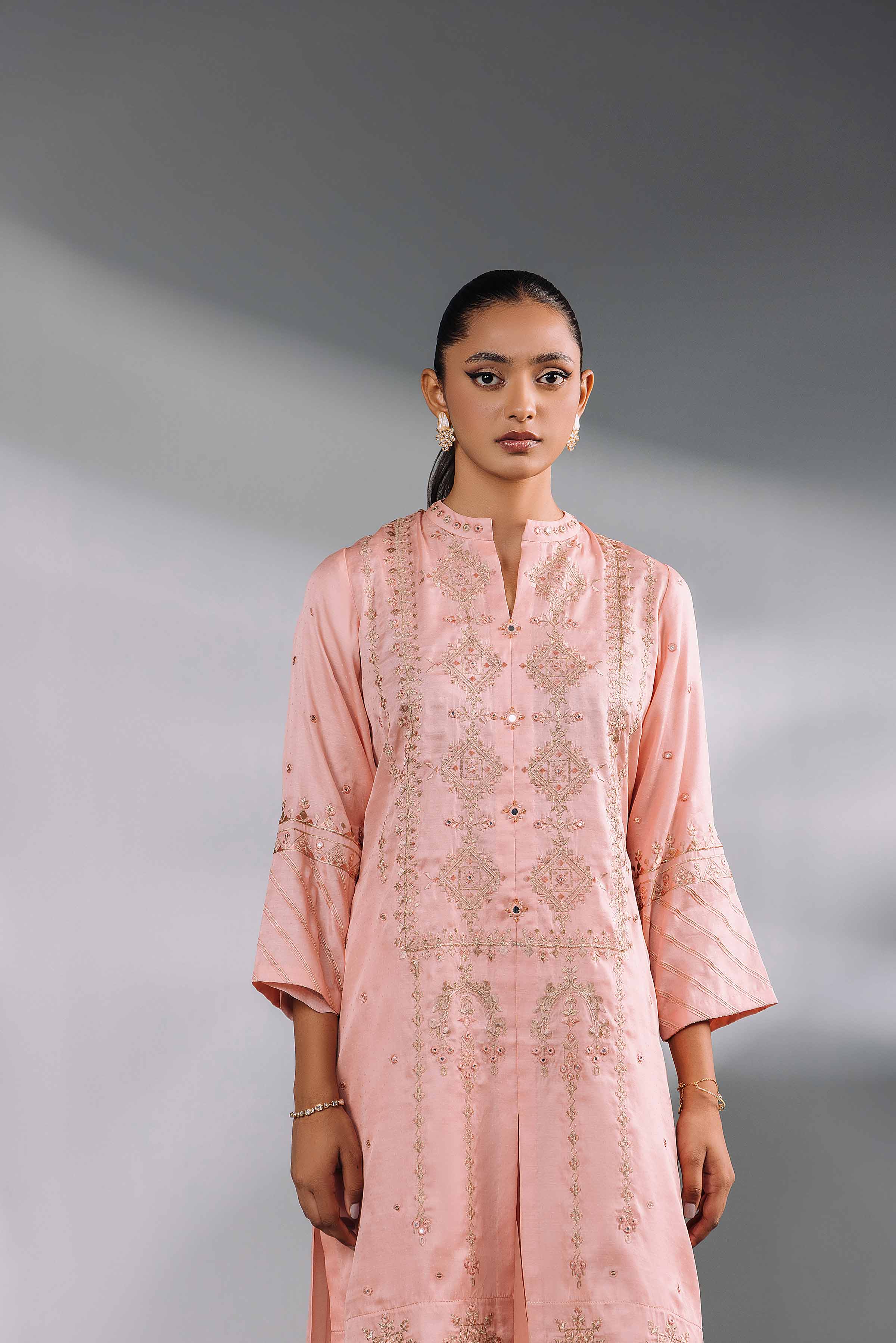 2 Piece - Embroidered Suit - KFW24-89