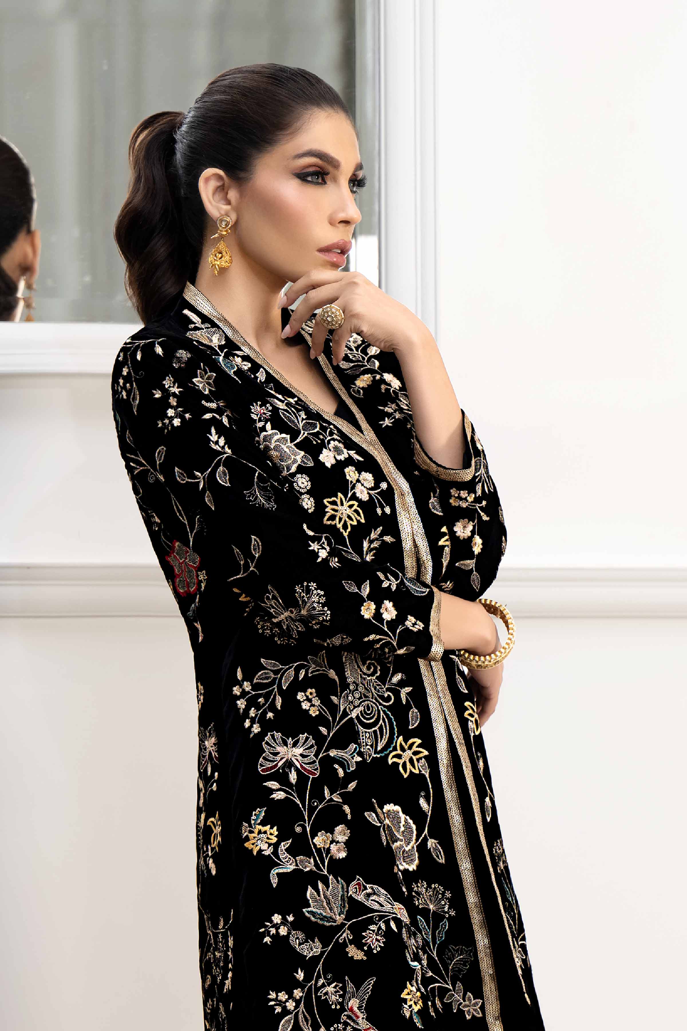 2 Piece - Embroidered Suit - KFW23-35